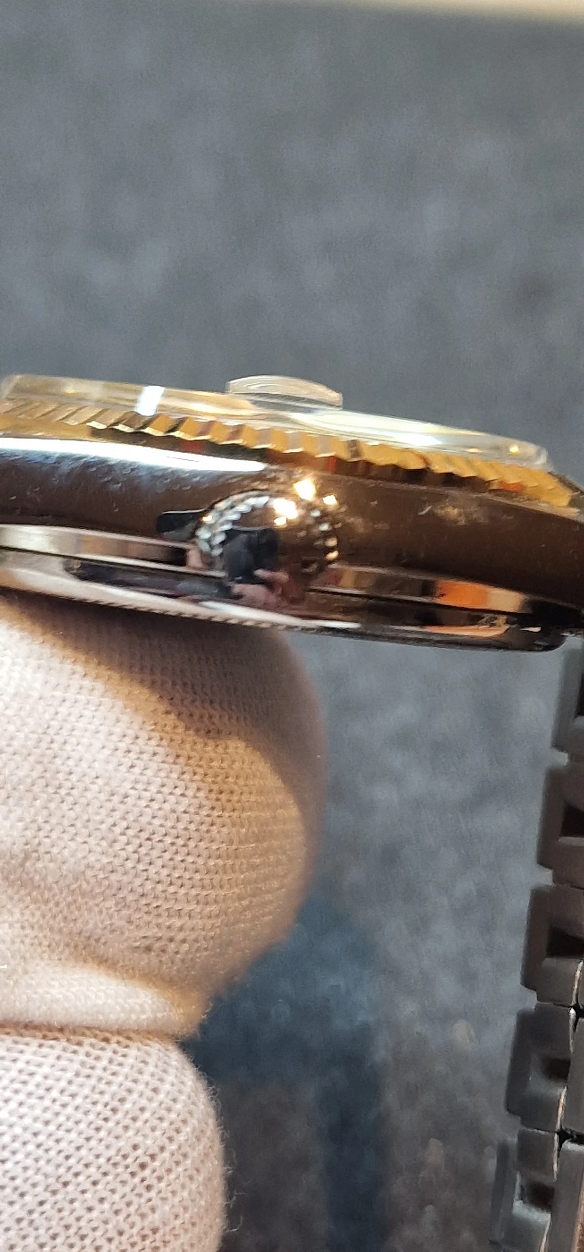 Unworn Vintage Day-Date Watch – Zeno-Watch Basel, Swiss Made, 1960s, Quartz, Bicolor 6