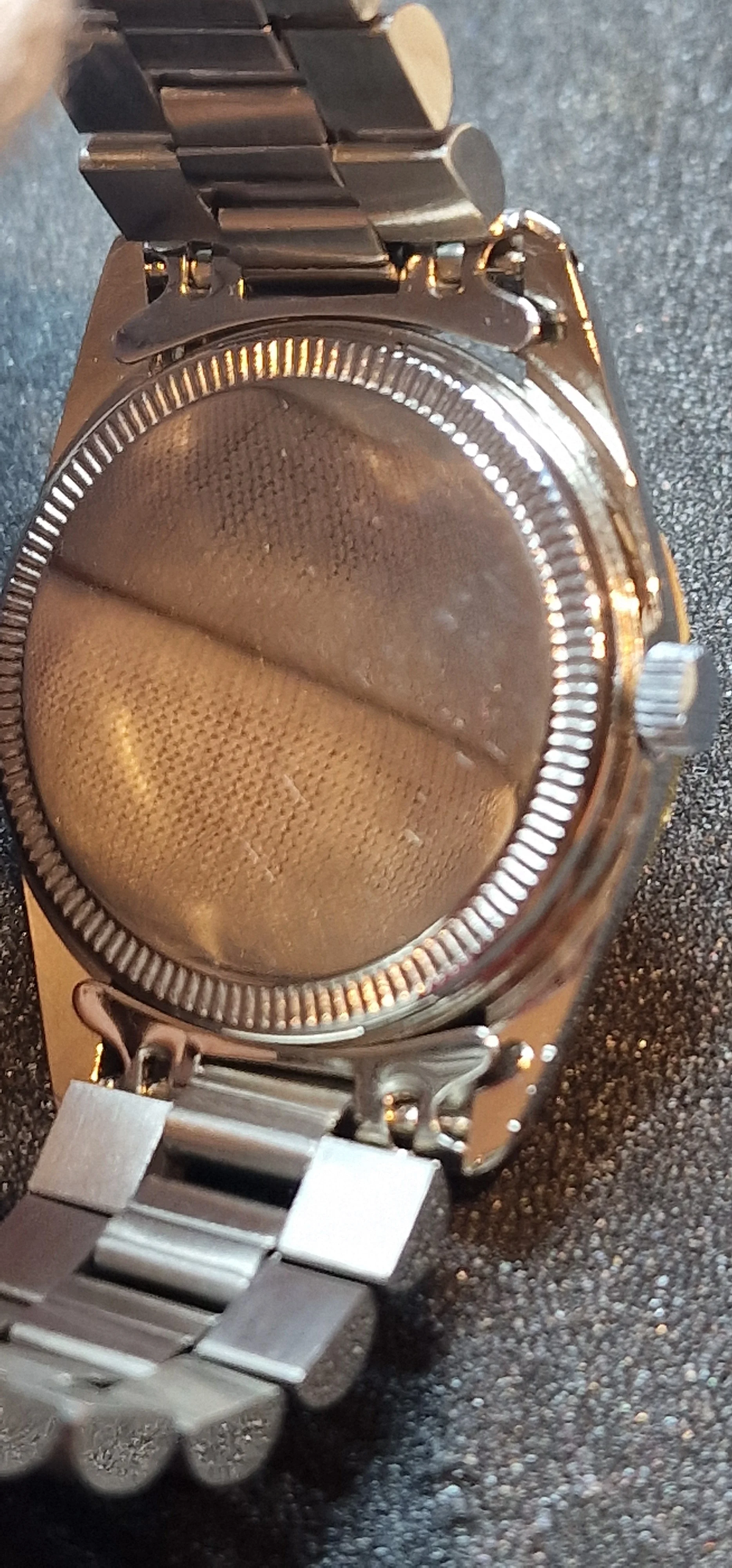 Unworn Vintage Day-Date Watch – Zeno-Watch Basel, Swiss Made, 1960s, Quartz, Bicolor 8