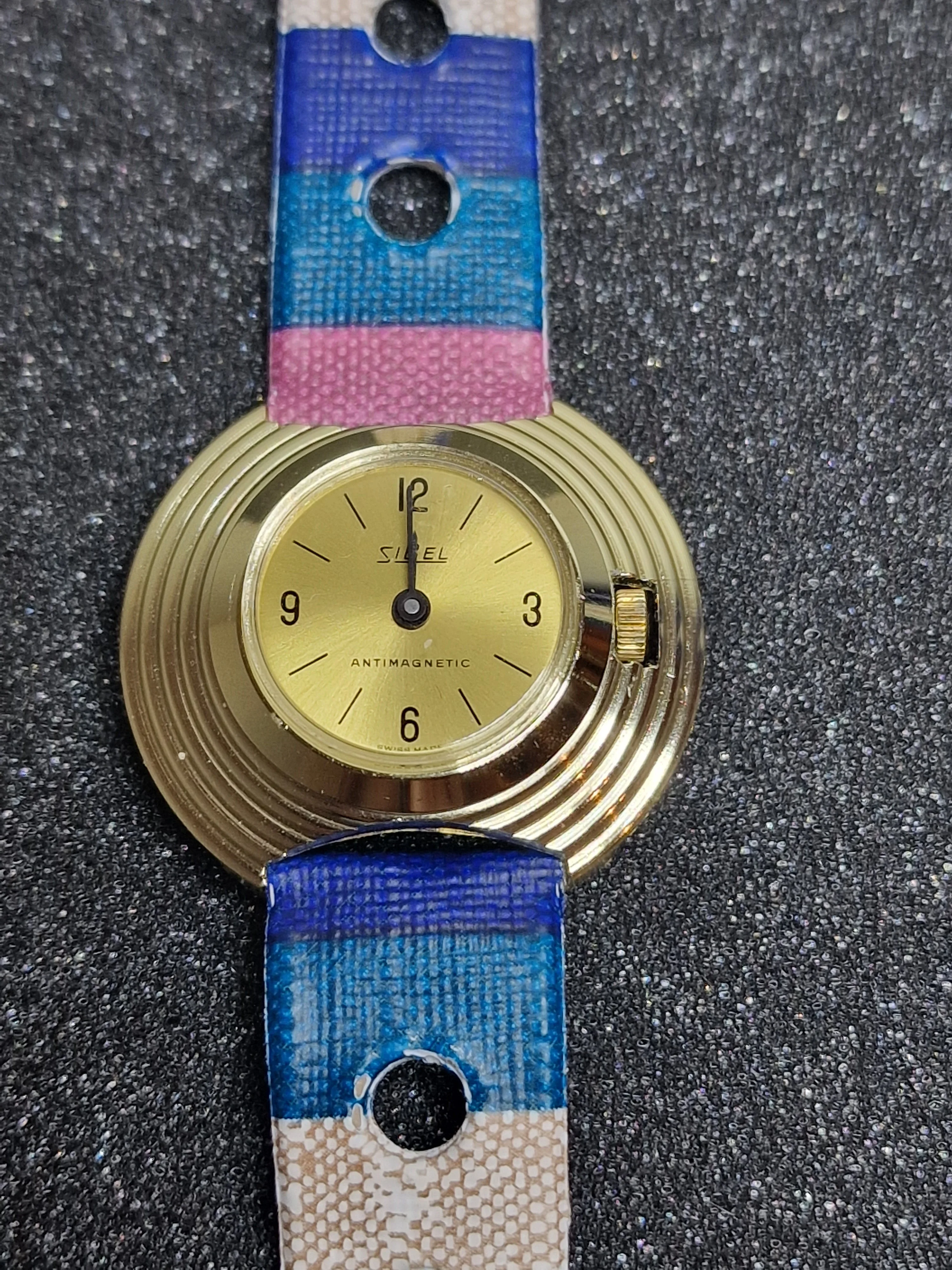 💎 Unworn Vintage Ladies' Watch "SIBEL" – Swiss Made, Hand-Wound, Early 1970s, 33mm