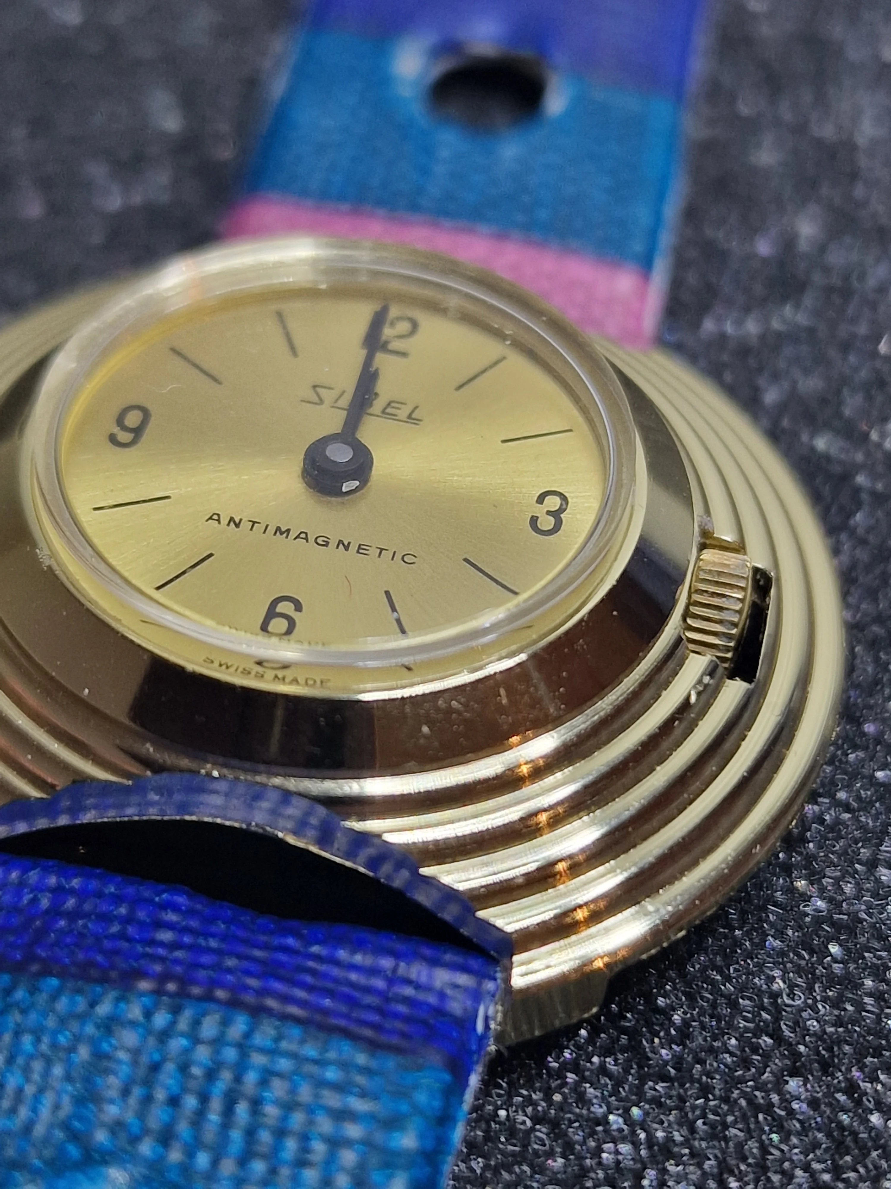 Unworn Vintage Ladies' Watch "SIBEL" – Swiss Made, Hand-Wound, Early 1970s, 33mm 6