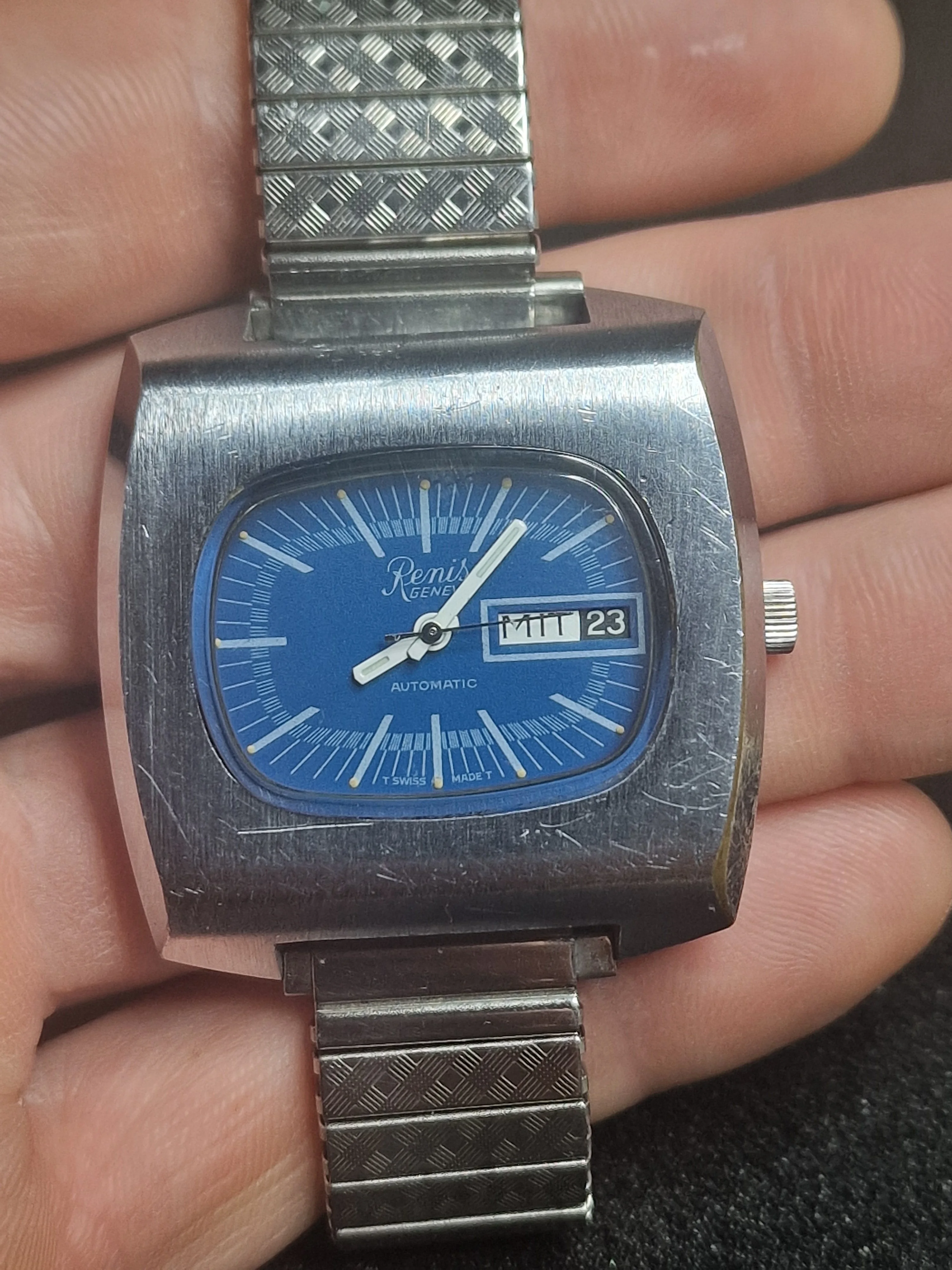 Vintage Automatic Watch – Renis Geneve – Swiss Made – 60s/70s