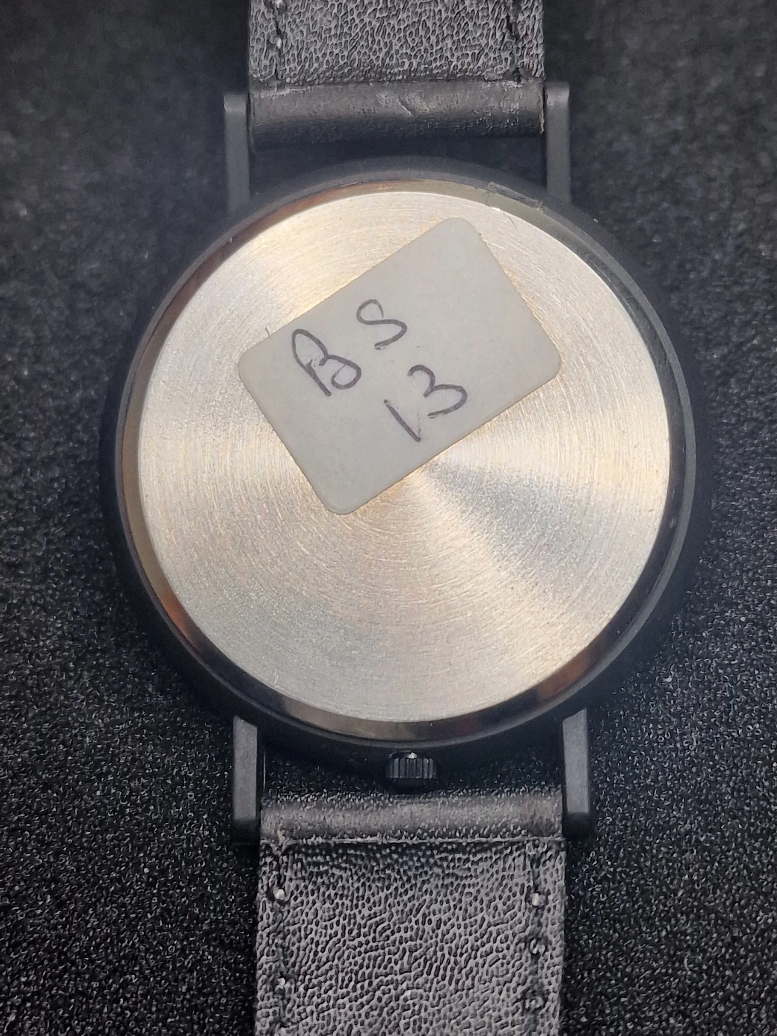 Unworn Vintage Quartz Watch – Swiss Made – Cattin Movement – 80s–90s – 42mm – NOS 4