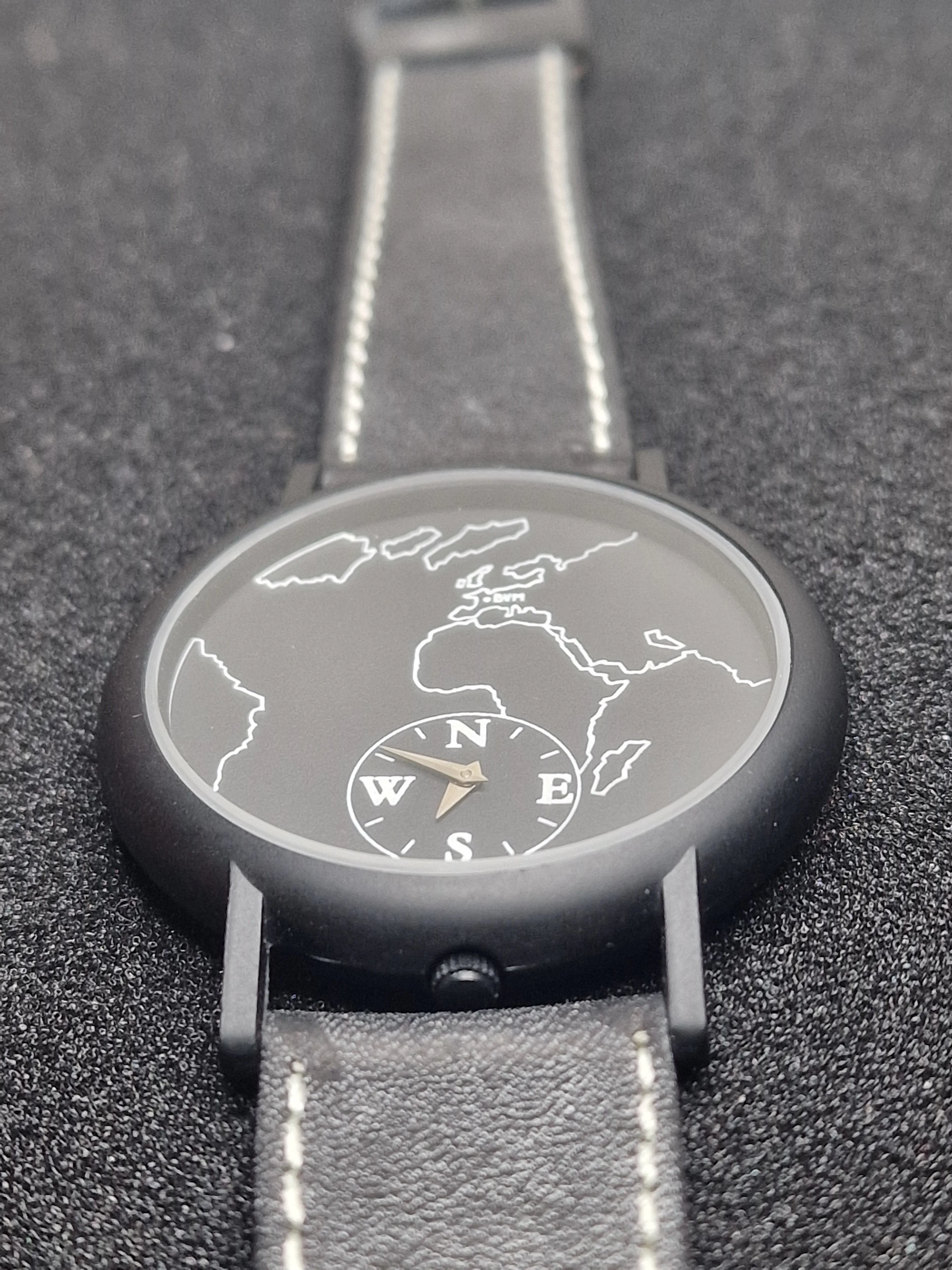 Unworn Vintage Quartz Watch – Swiss Made – Cattin Movement – 80s–90s – 42mm – NOS 5