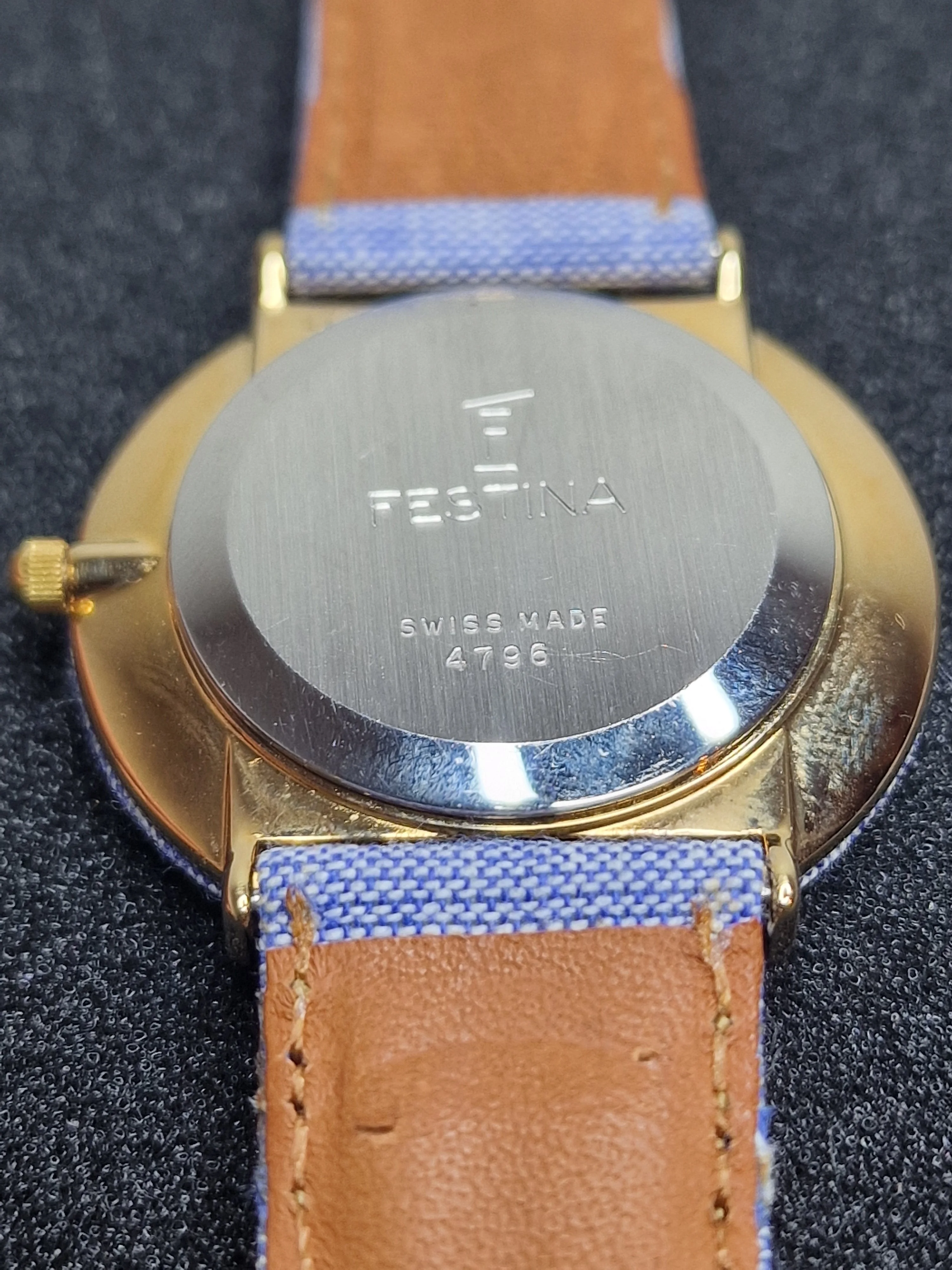 Vintage Unisex Watch – FESTINA – Quartz – Swiss Made – 1980s–1990s – 32mm – NOS 14