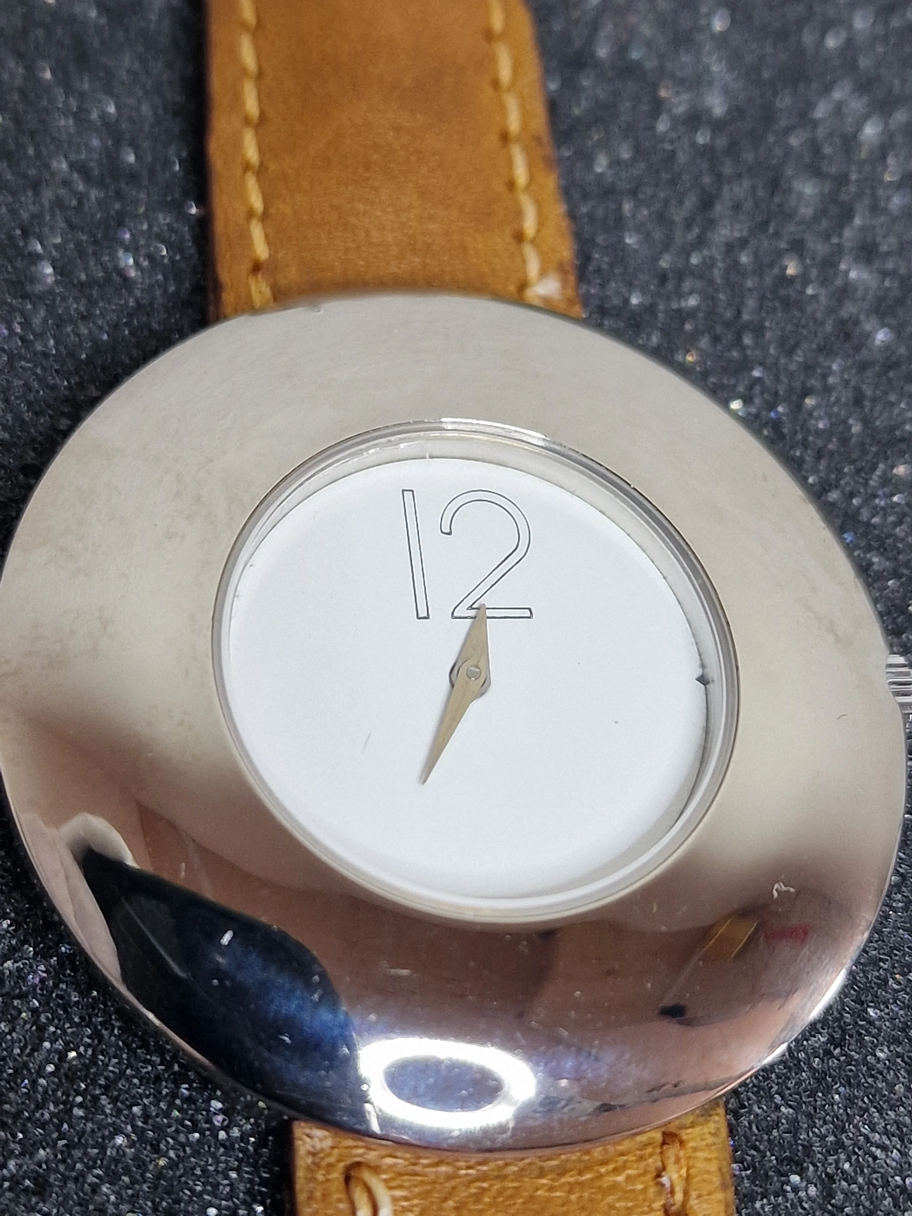 Unworn Vintage Quartz Watch – Swiss Made, Cattin Movement, 40mm, 80s/90s, Old Basel Stock 6