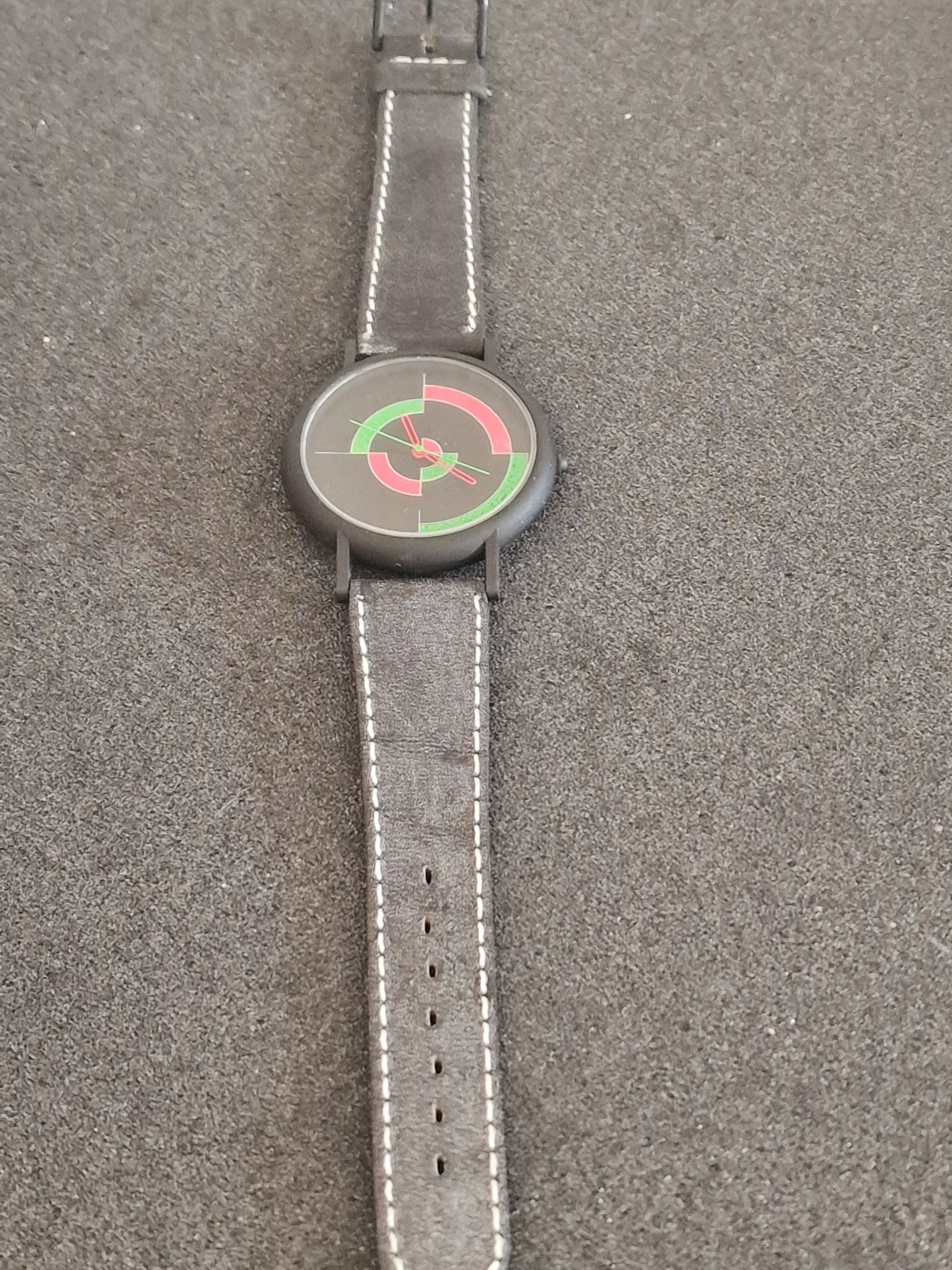 Unworn Vintage Quartz Watch – Swiss Made, Cattin Movement, 42mm, 80s/90s, Old Basel Stock 2