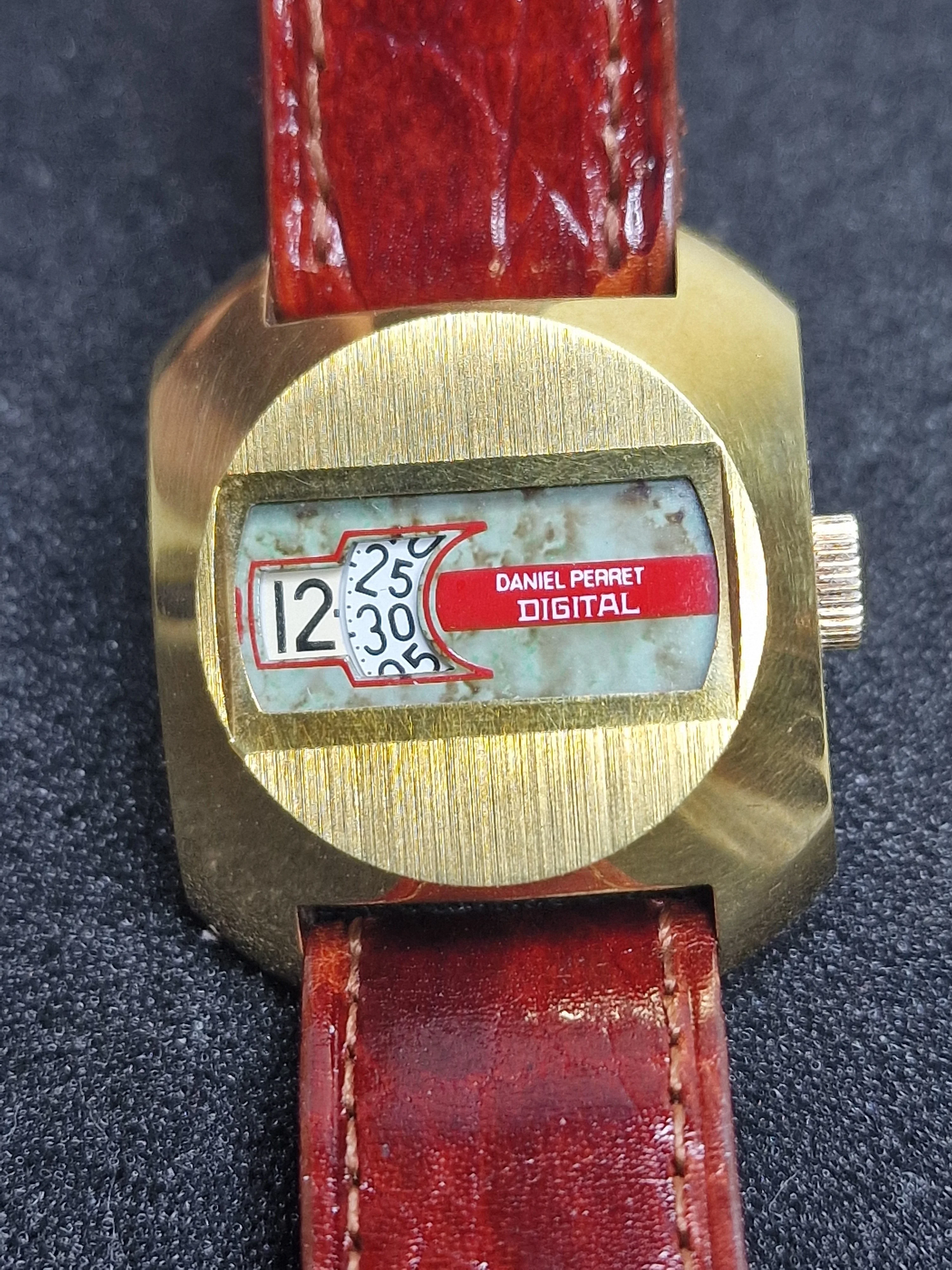 Unworn Vintage Watch "DANIEL PERRET" – Swiss Made, Hand-Wound, 1960s, Old Stock