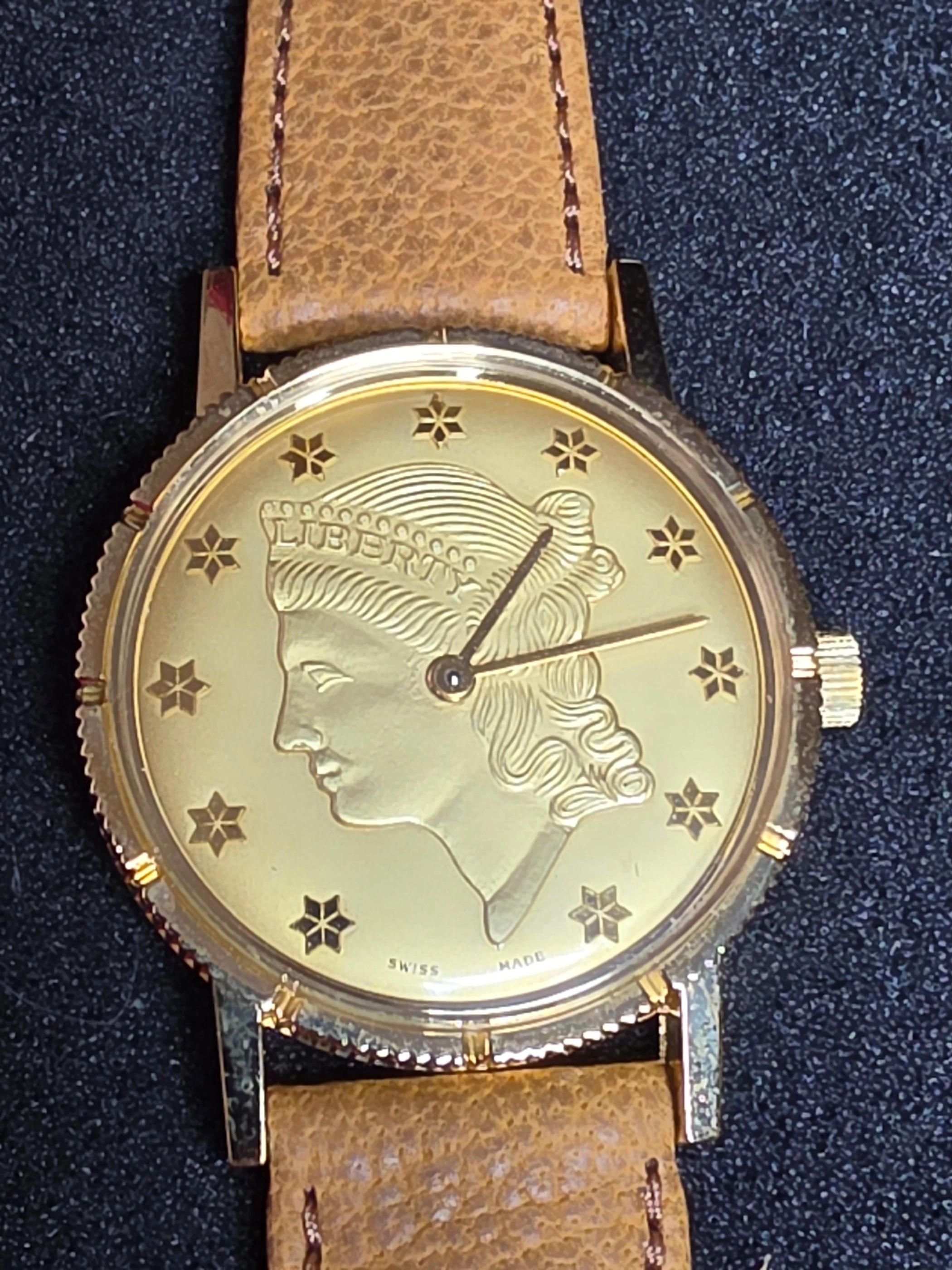 Unworn Vintage Watch "DIAREX" – Swiss Made, Hand-Wound, 1970s, Liberty Dial