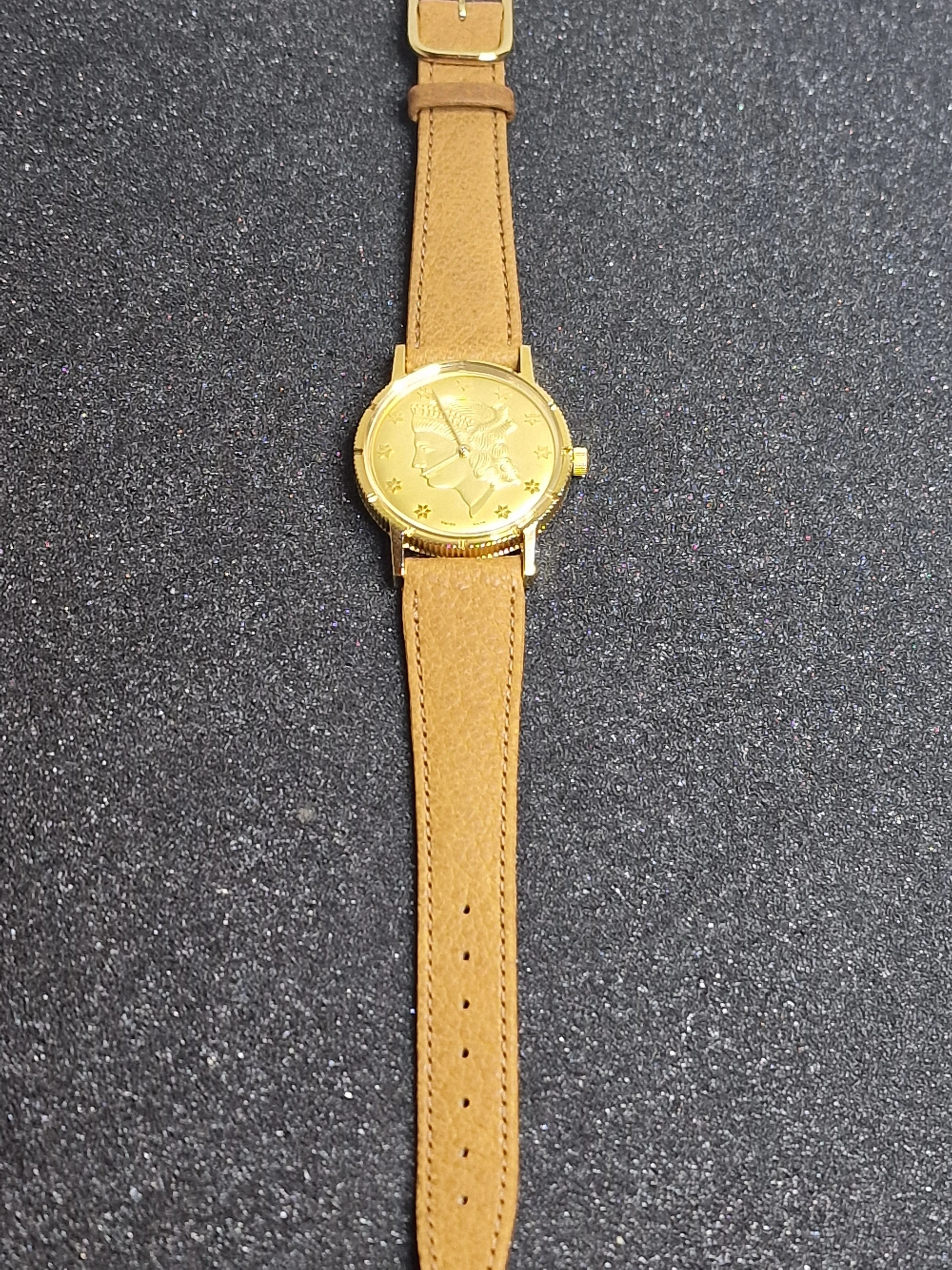 Unworn Vintage Watch "DIAREX" – Swiss Made, Hand-Wound, 1970s, Liberty Dial 12