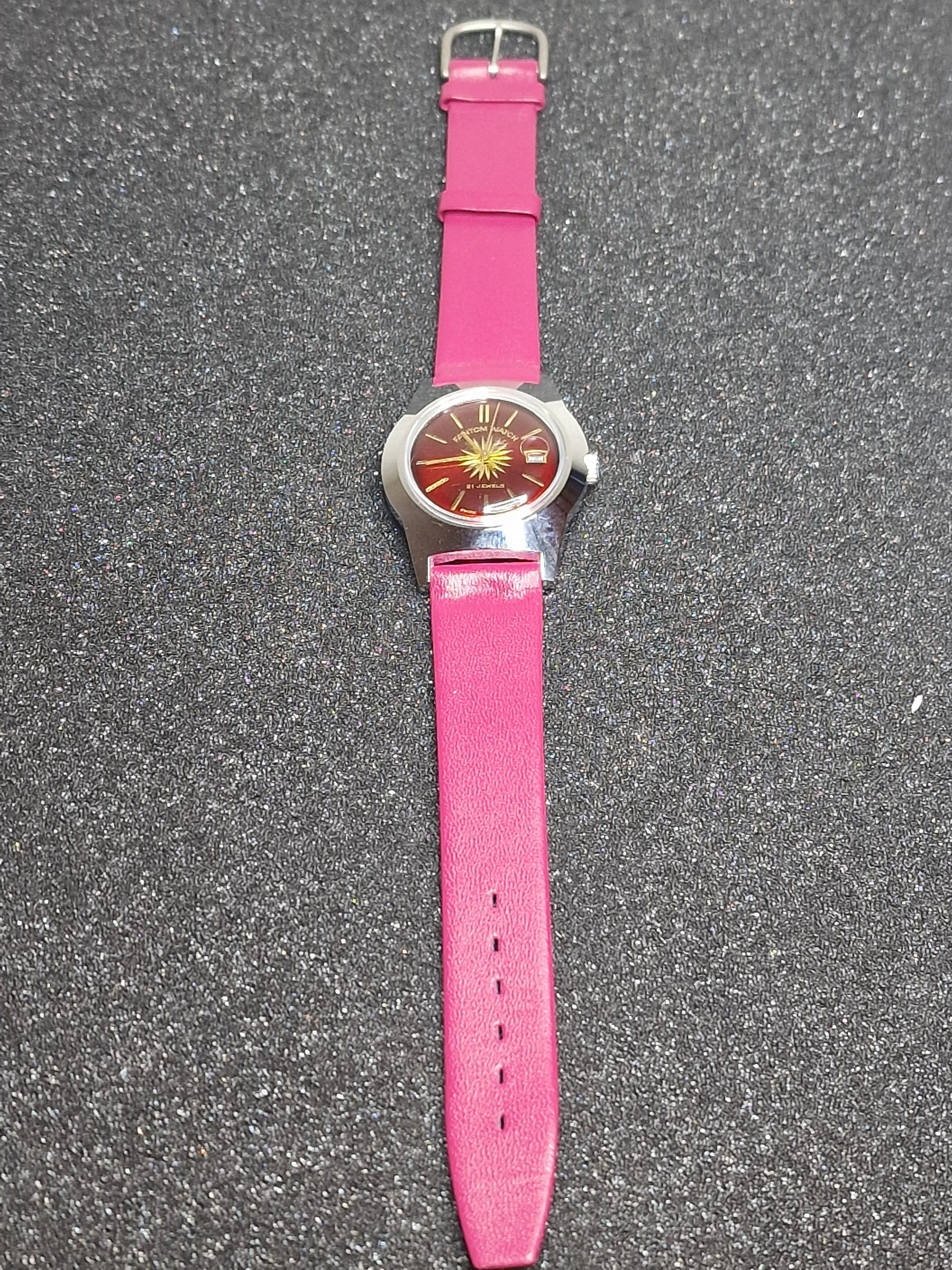 Unworn Vintage Watch "FANTOM" – Swiss Made, Hand-Wound, 1960s or Older, Old Stock 3