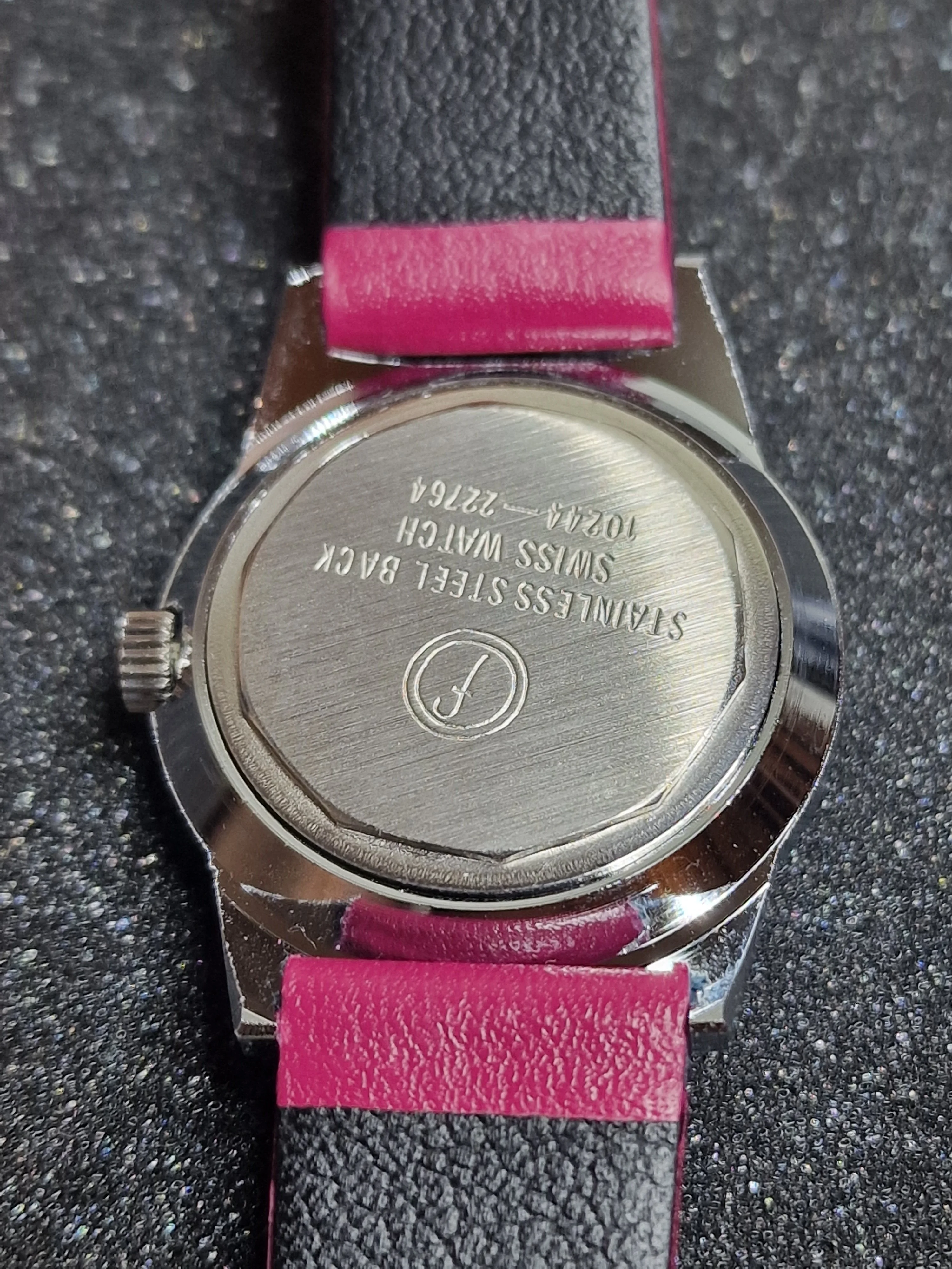 Unworn Vintage Watch "FANTOM" – Swiss Made, Hand-Wound, 1960s or Older, Old Stock 10