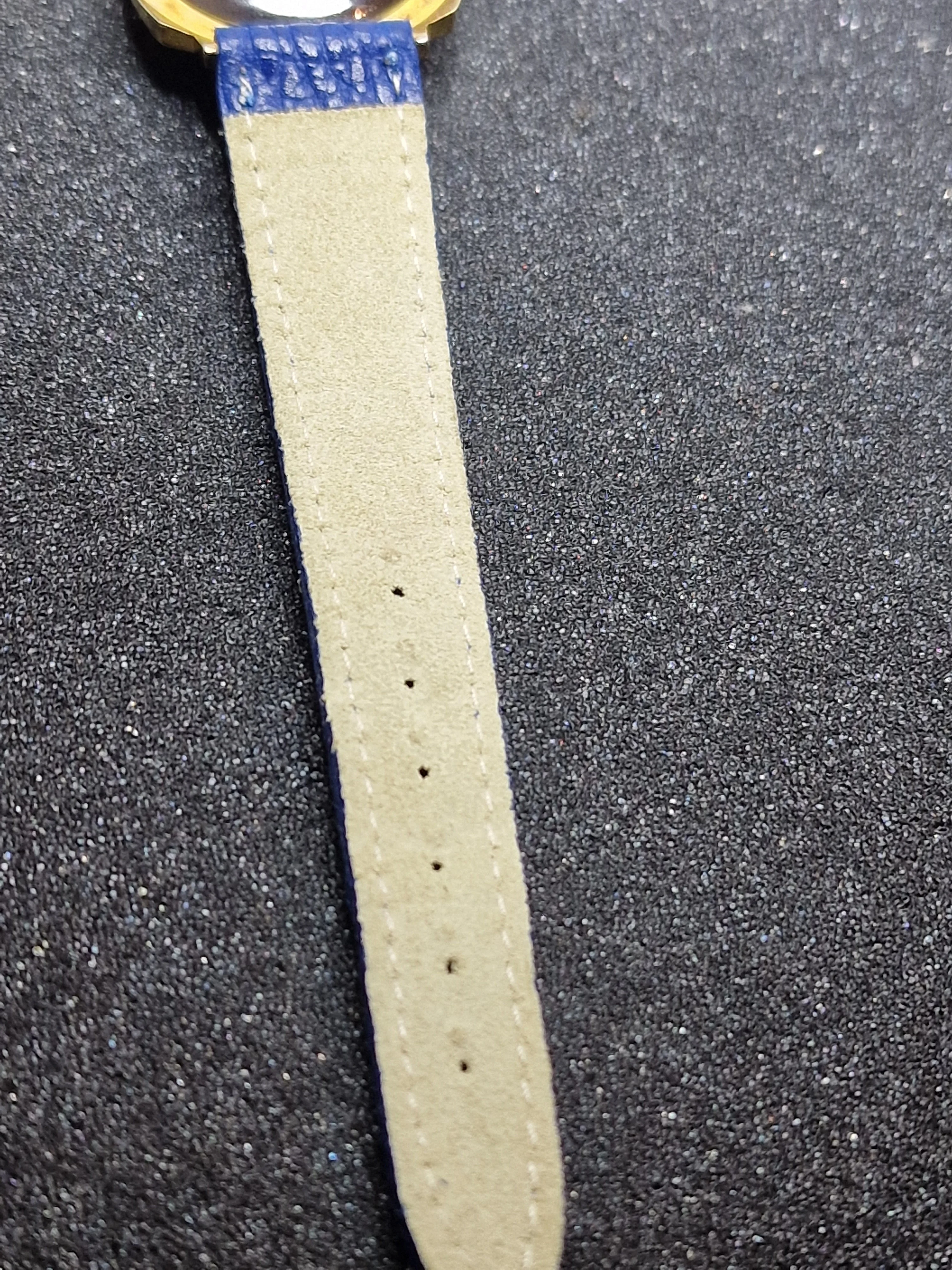 Unworn Vintage Watch "Fero-Feldmann" – Swiss Made, Hand-Wound, 60s/70s, Blue Strap 10