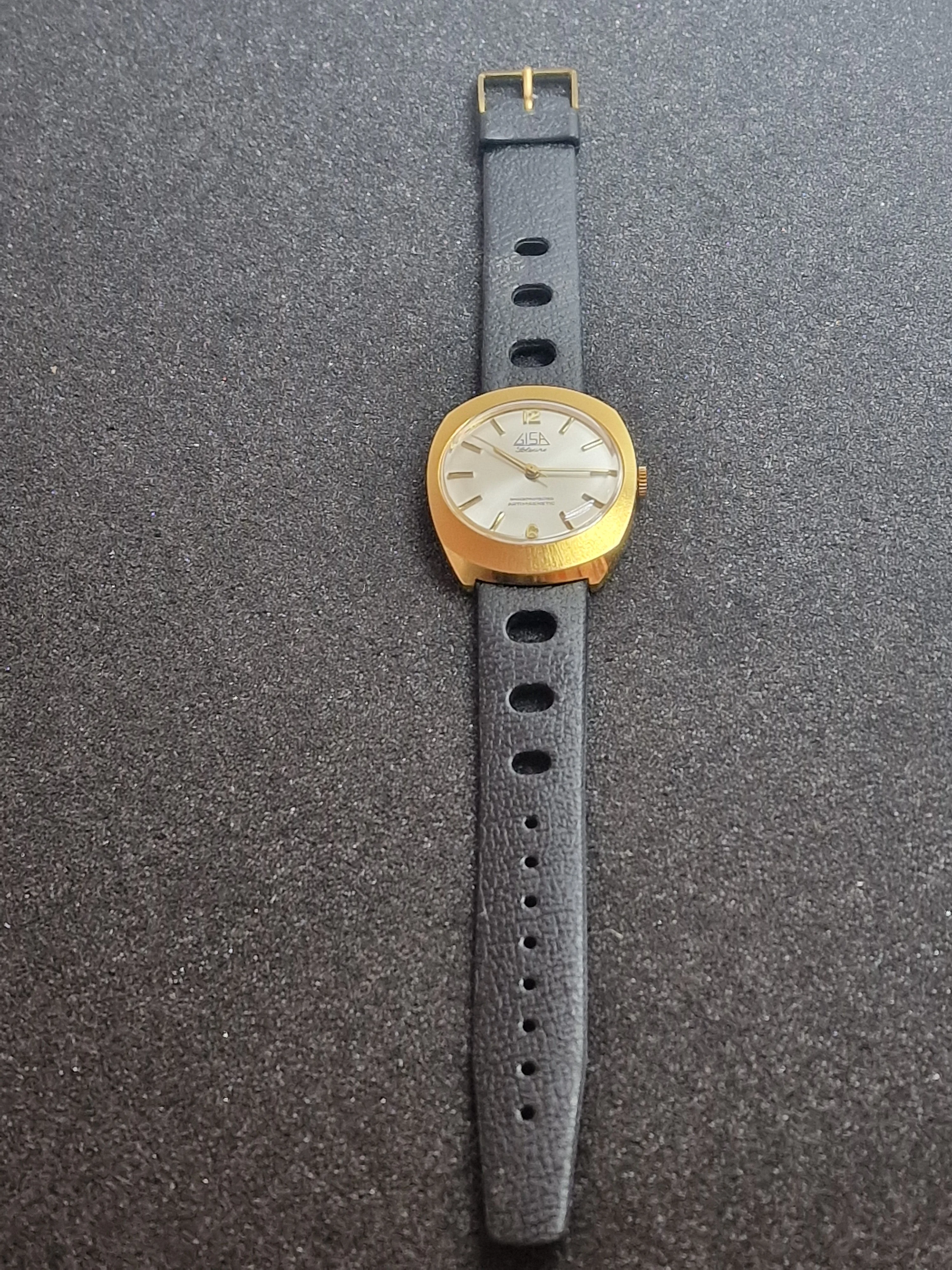 Unworn Vintage Watch "GISA Soleure" – Swiss Made, Hand-Wound, 1960s, Old Stock 2