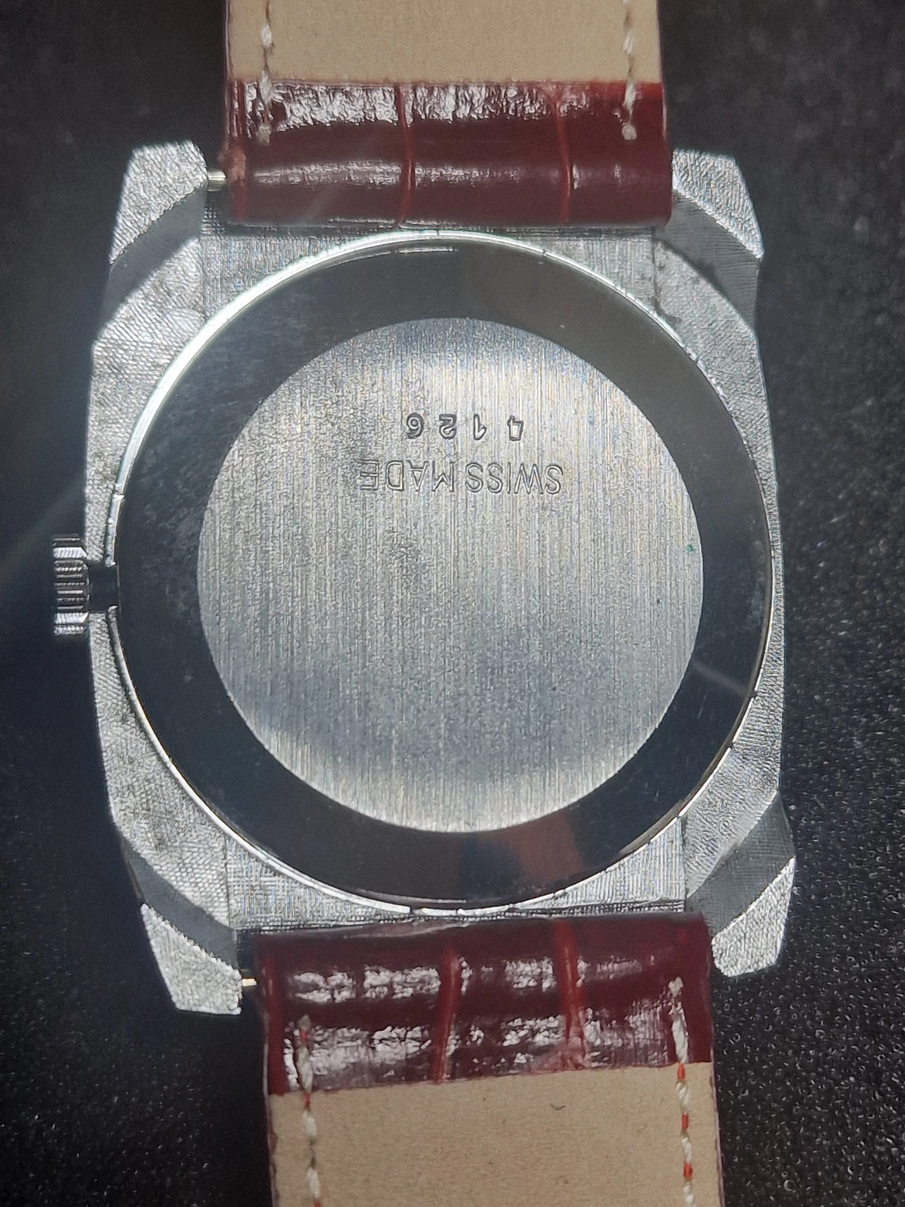 Unworn Vintage Watch "Lincoln" – 17 Jewels, Hand-Wound, Steel Case, 32mm, Old Stock - 4