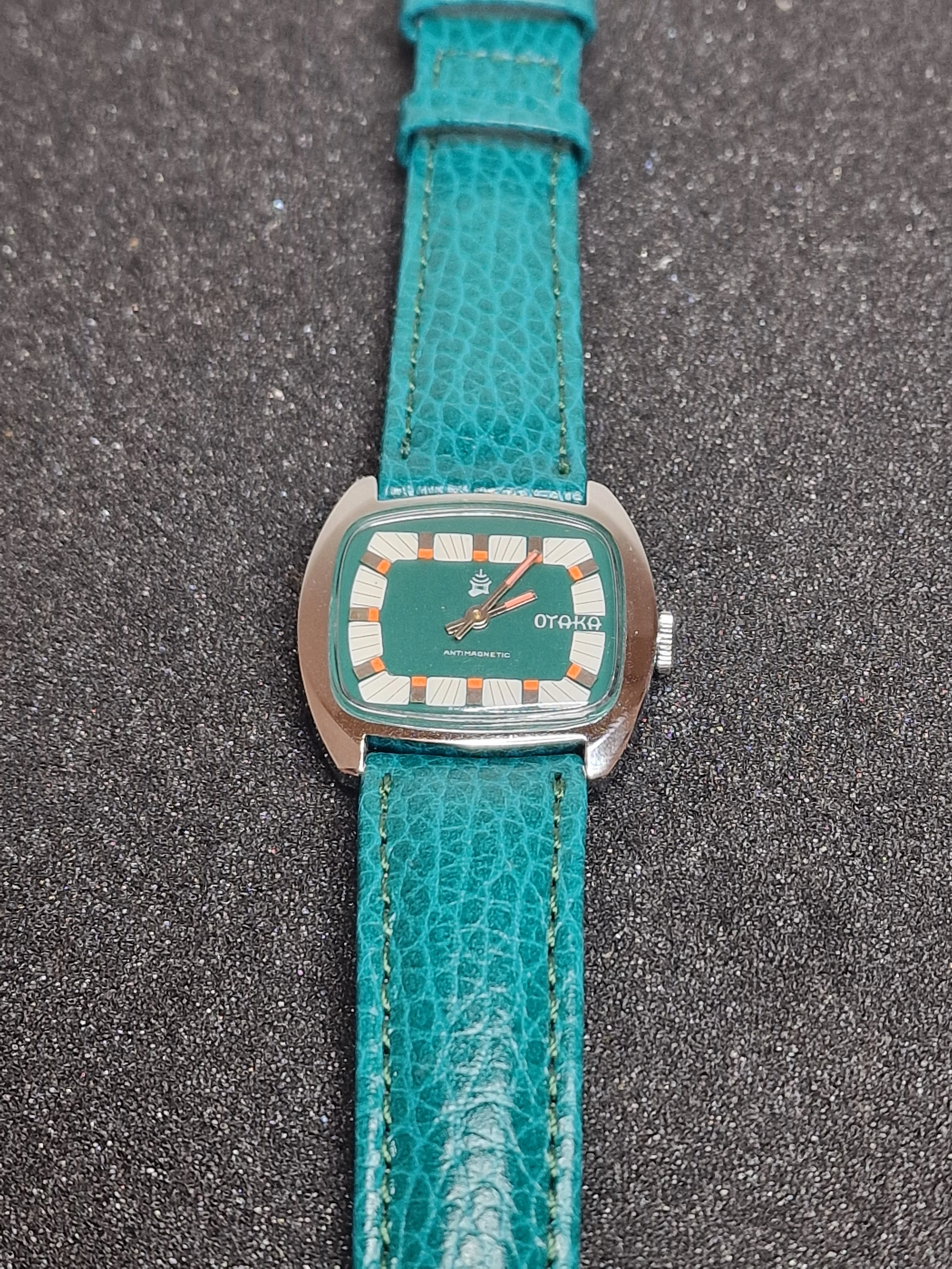 Unworn Vintage Watch "OTAKA" – Swiss Made for Japan, Hand-Wound, 1970s, Ultra Slim 9