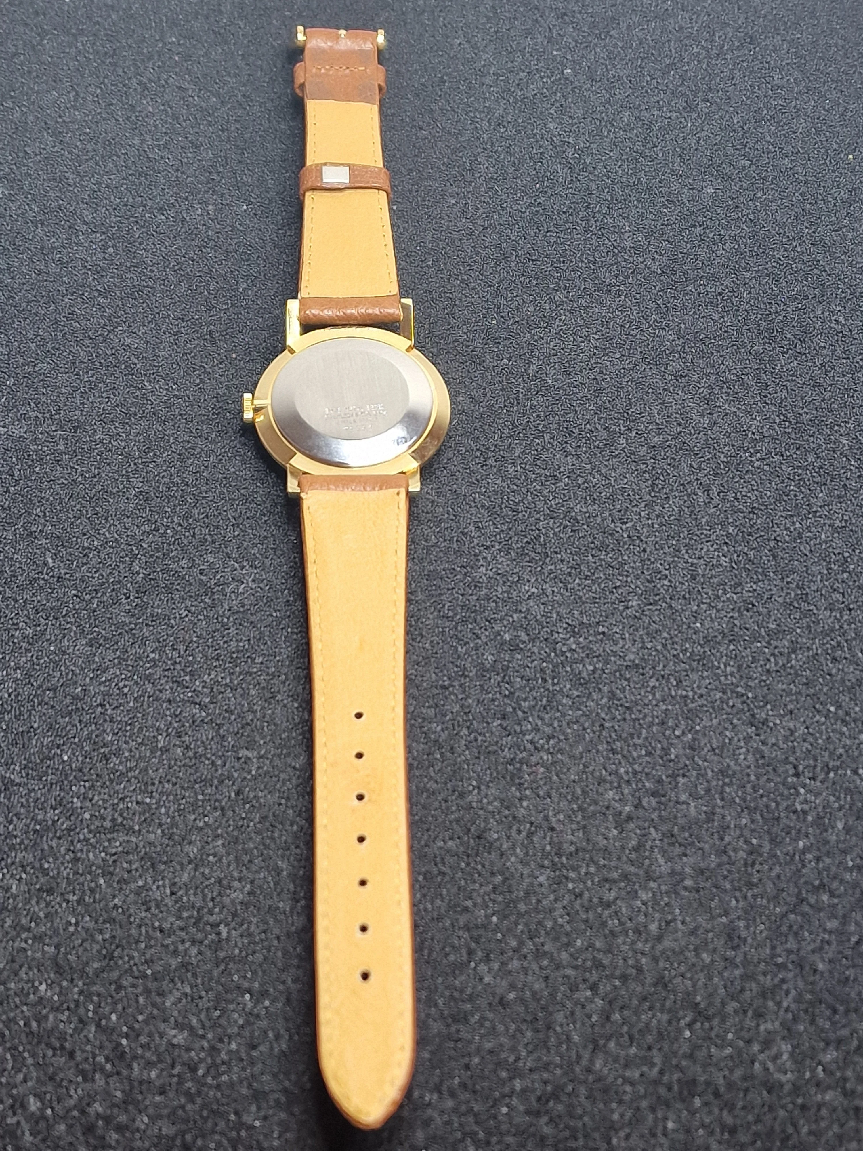 Unworn Vintage Watch "SECRETARY" – Swiss Made – Hand-Wound – 50s/60s – Gold-Tone – NOS 10