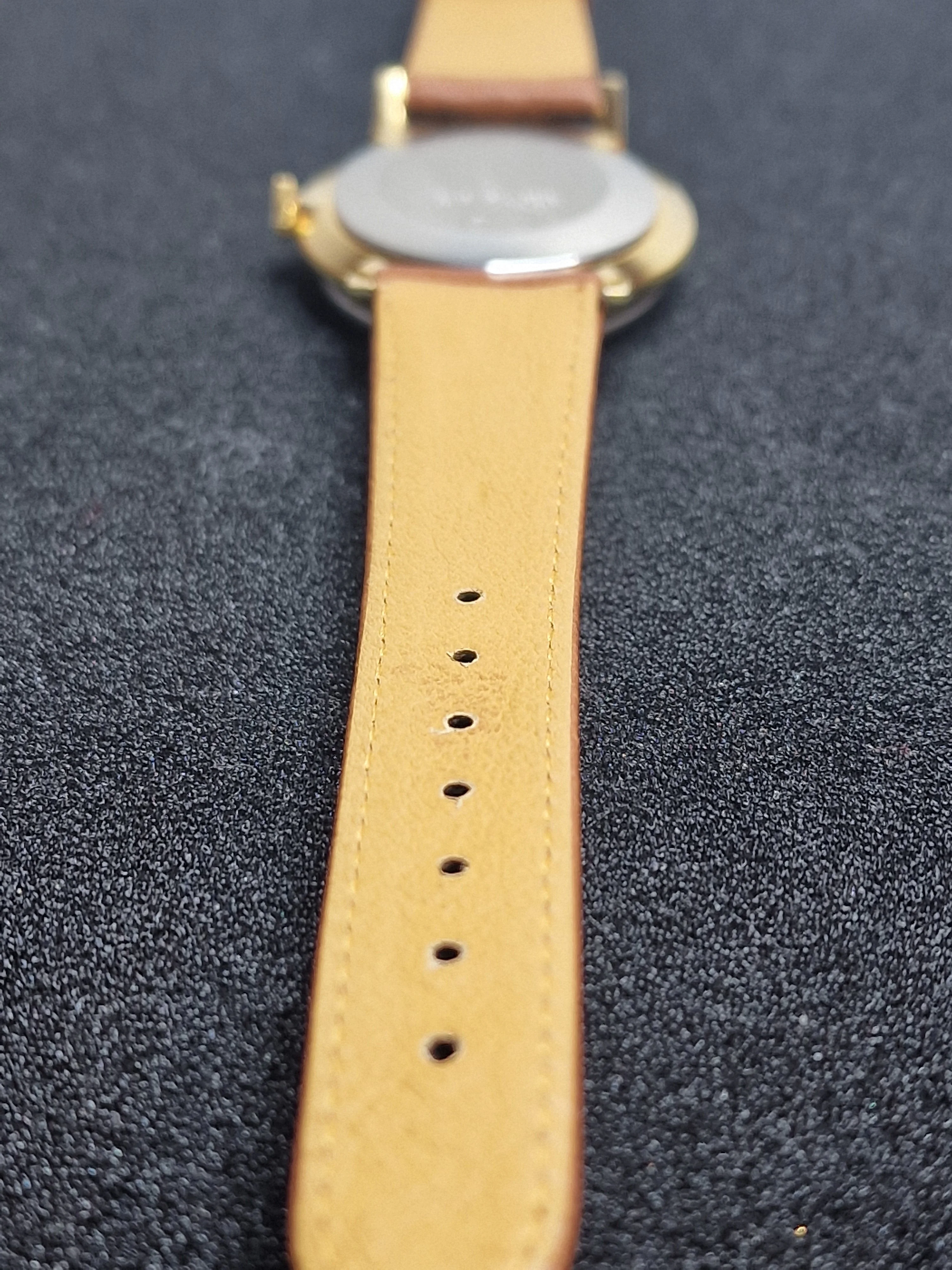 Unworn Vintage Watch "SECRETARY" – Swiss Made – Hand-Wound – 50s/60s – Gold-Tone – NOS 11