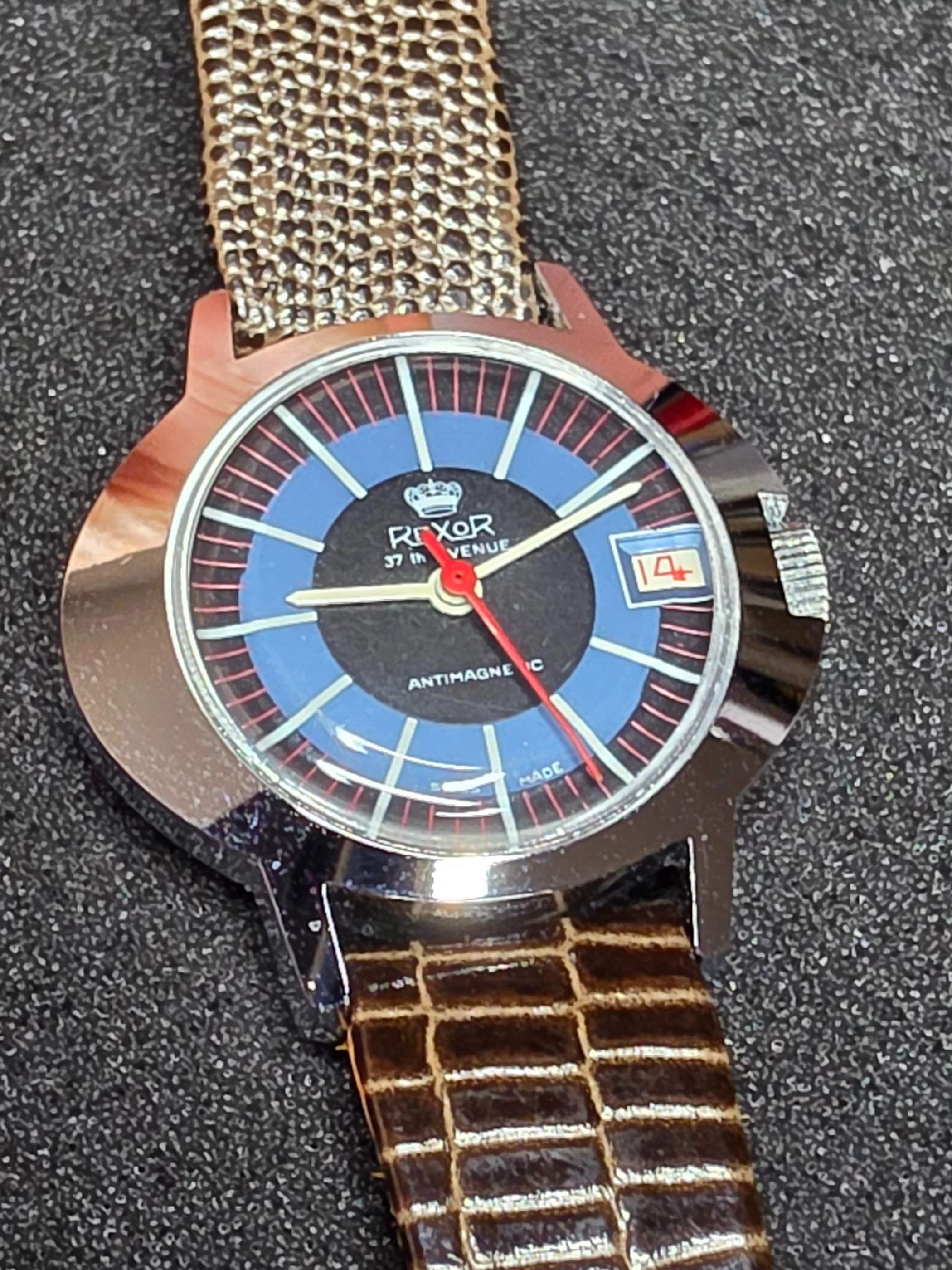 Unworn Vintage Women’s Watch "REXOR" – Swiss Made, Hand-Wound, Late 60s/70s, Old Stock