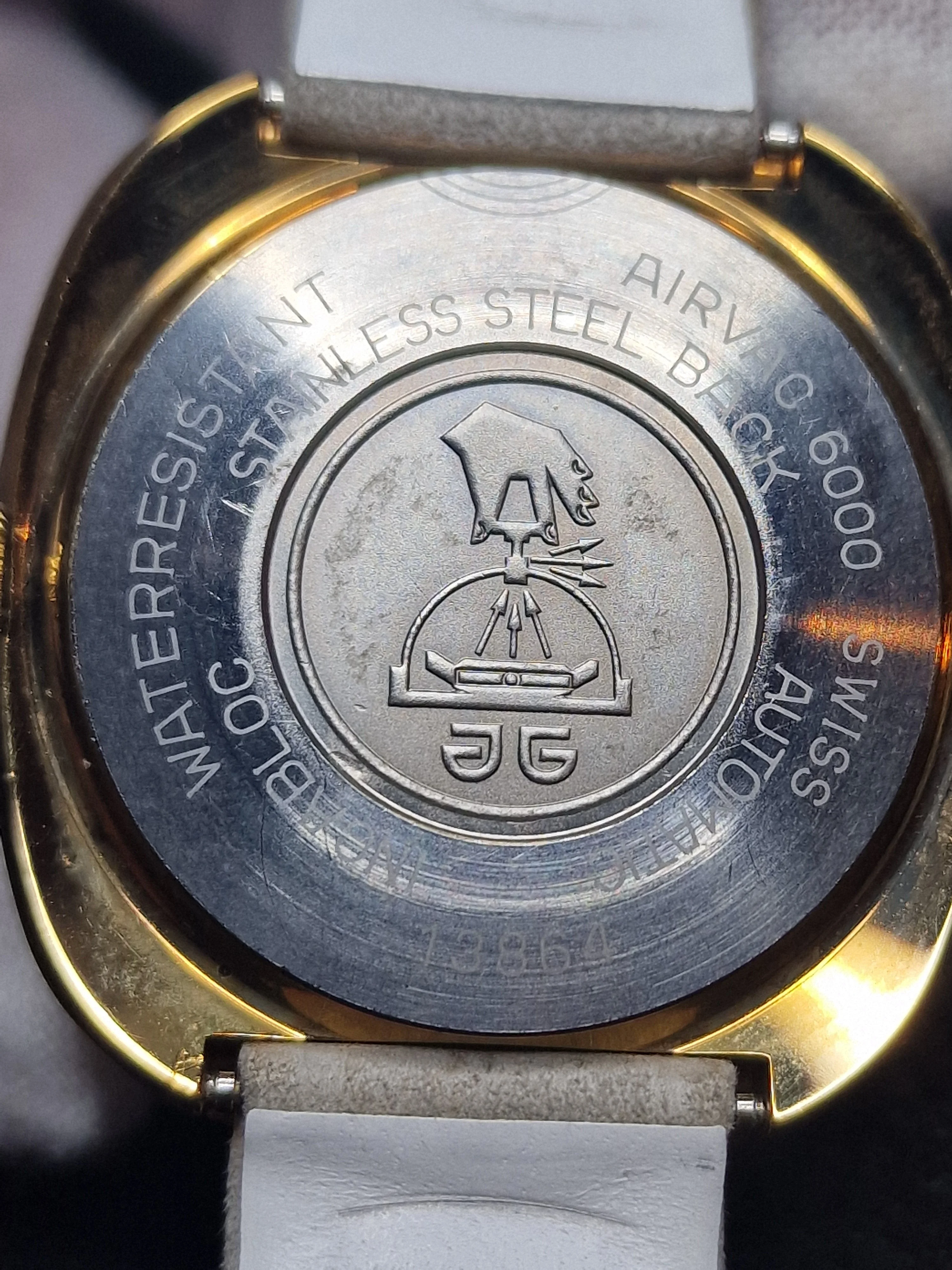 Very High-Quality Vintage Watch – Jaquet Girard Genève – Automatic – AIRVAC 6000 – 50s–60s 5