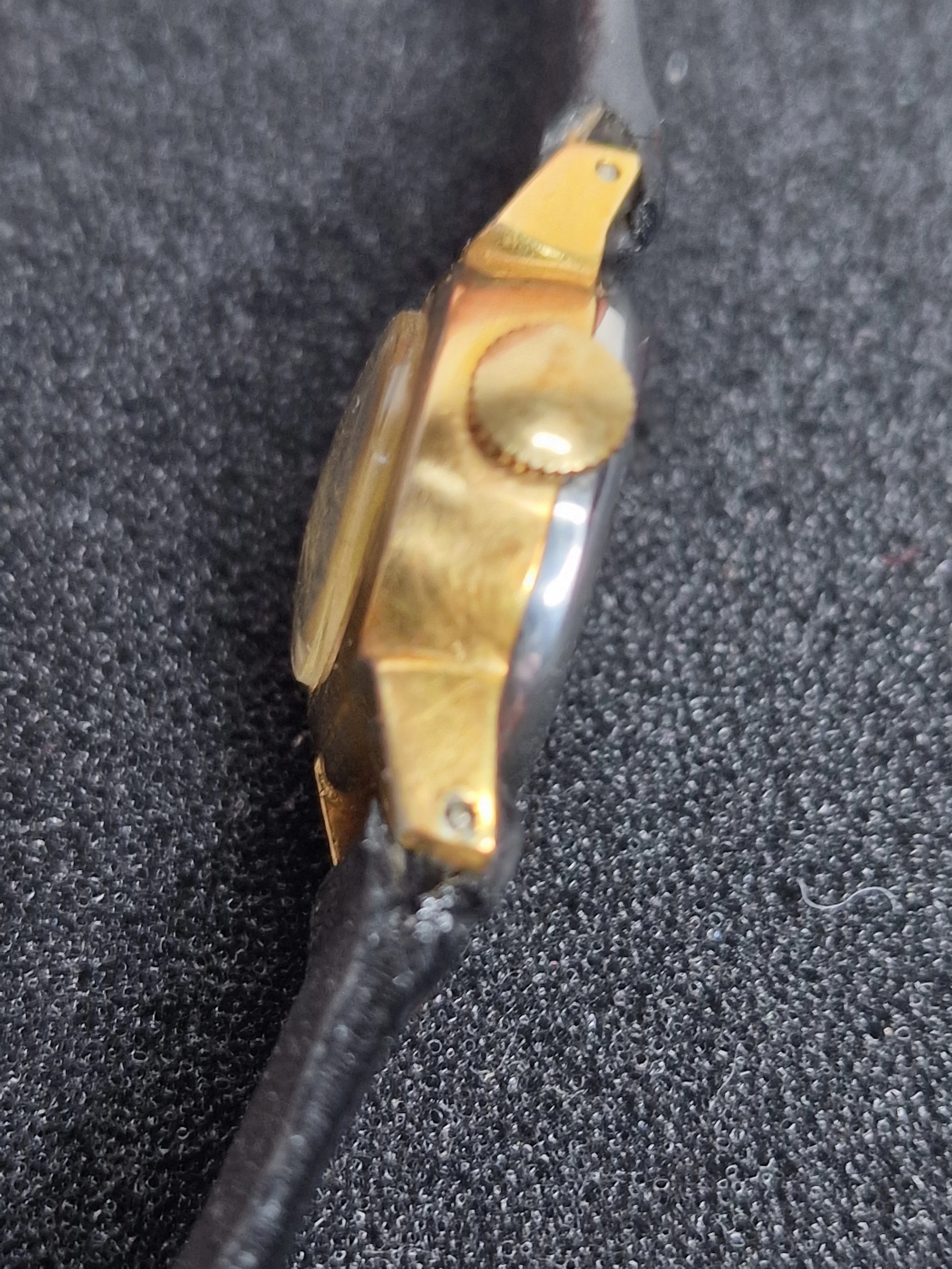Vintage EFFEM Watch – 17 Jewels – Incabloc – Gold-Plated – Art Deco Style – 15mm 4