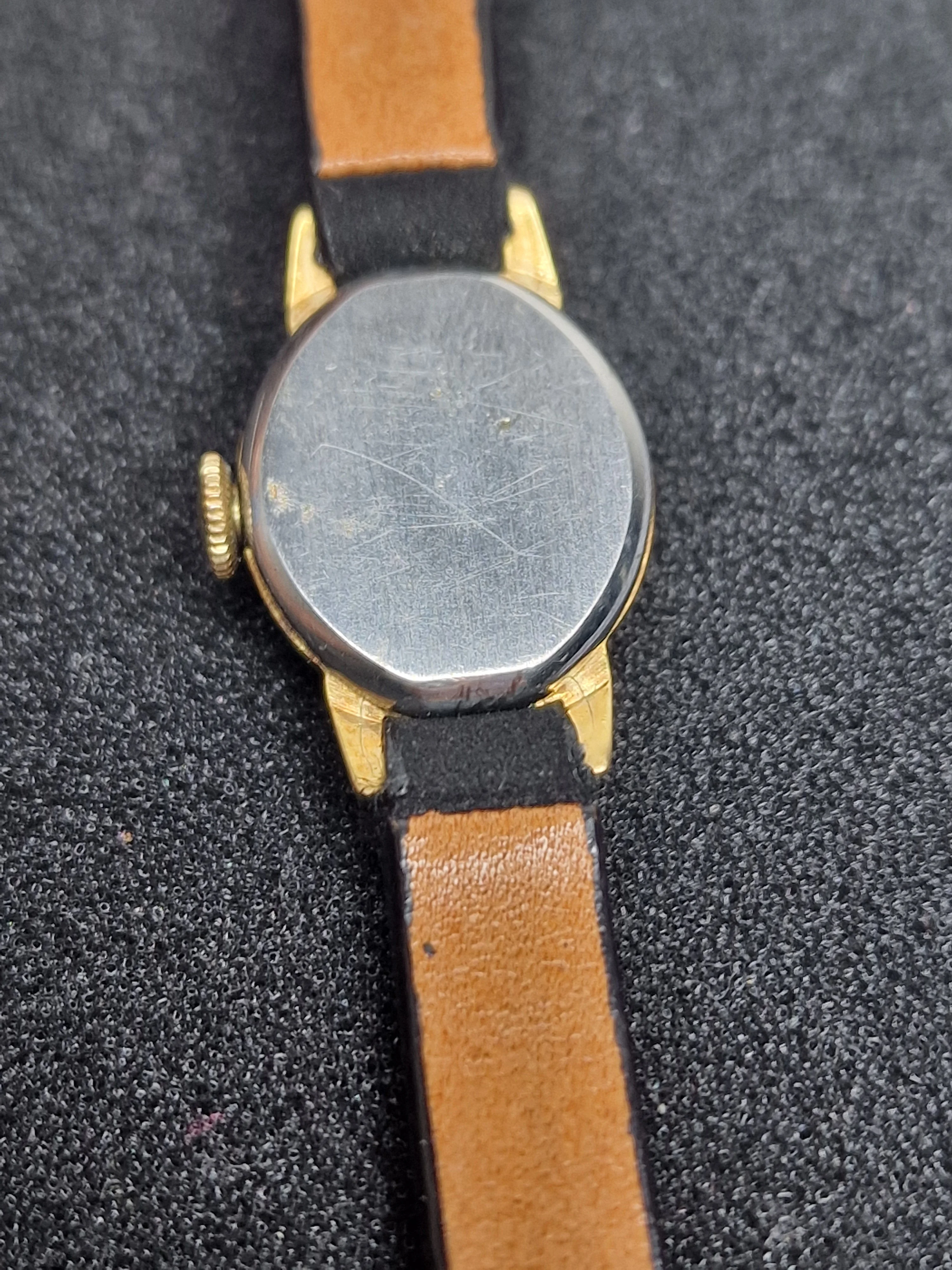 Vintage EFFEM Watch – 17 Jewels – Incabloc – Gold-Plated – Art Deco Style – 15mm 6
