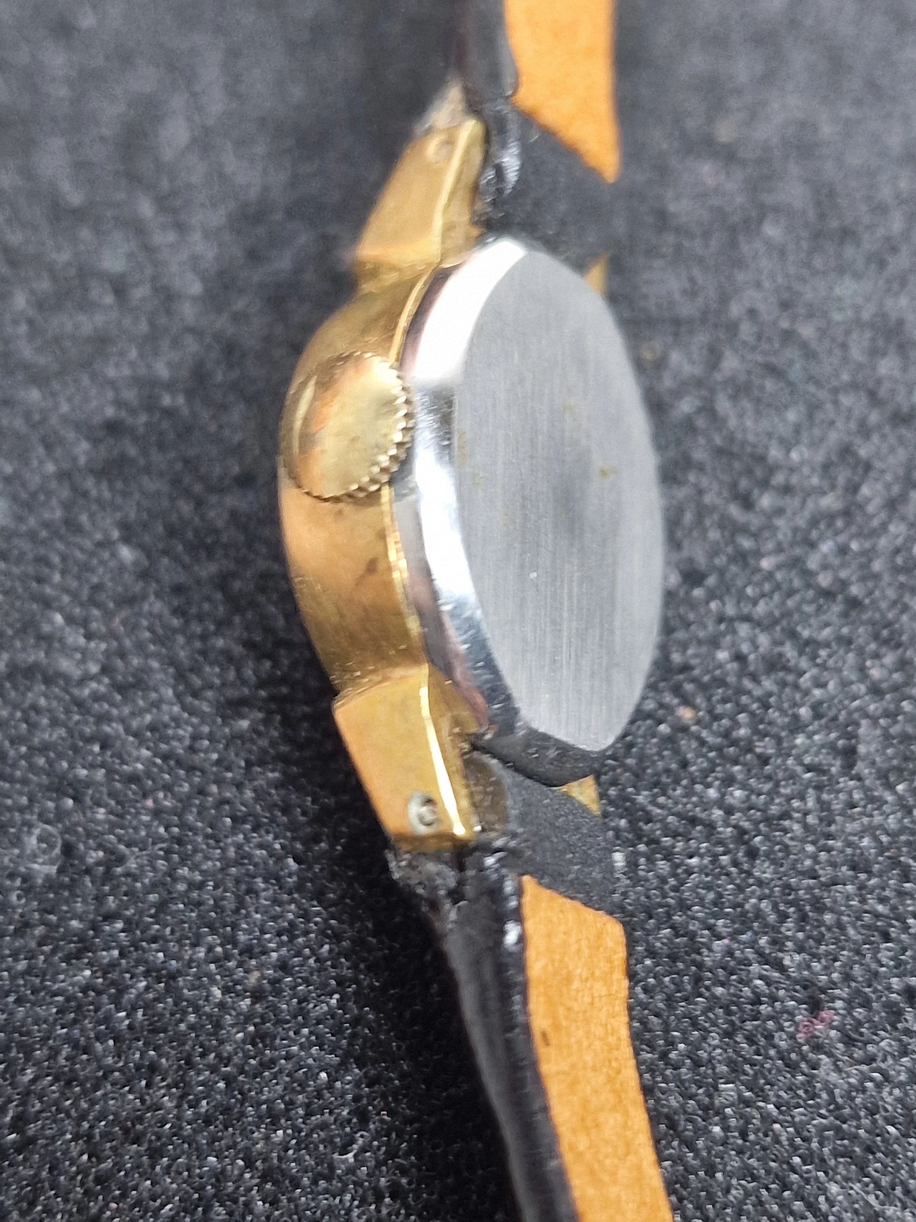 Vintage EFFEM Watch – 17 Jewels – Incabloc – Gold-Plated – Art Deco Style – 15mm 7