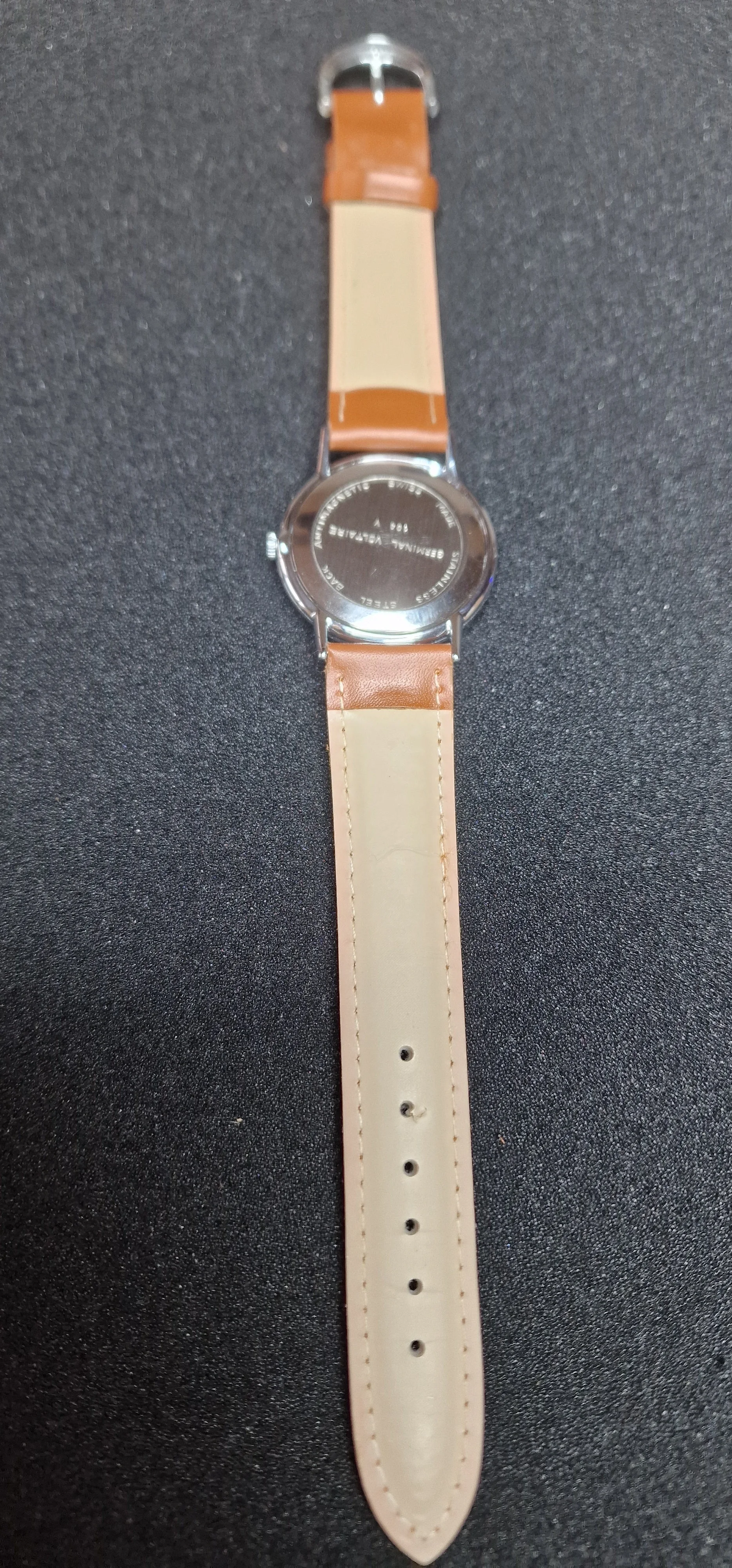Vintage Hand-Wound Watch "Germinal Voltaire" – Swiss Made, 34mm, Excellent Condition 9
