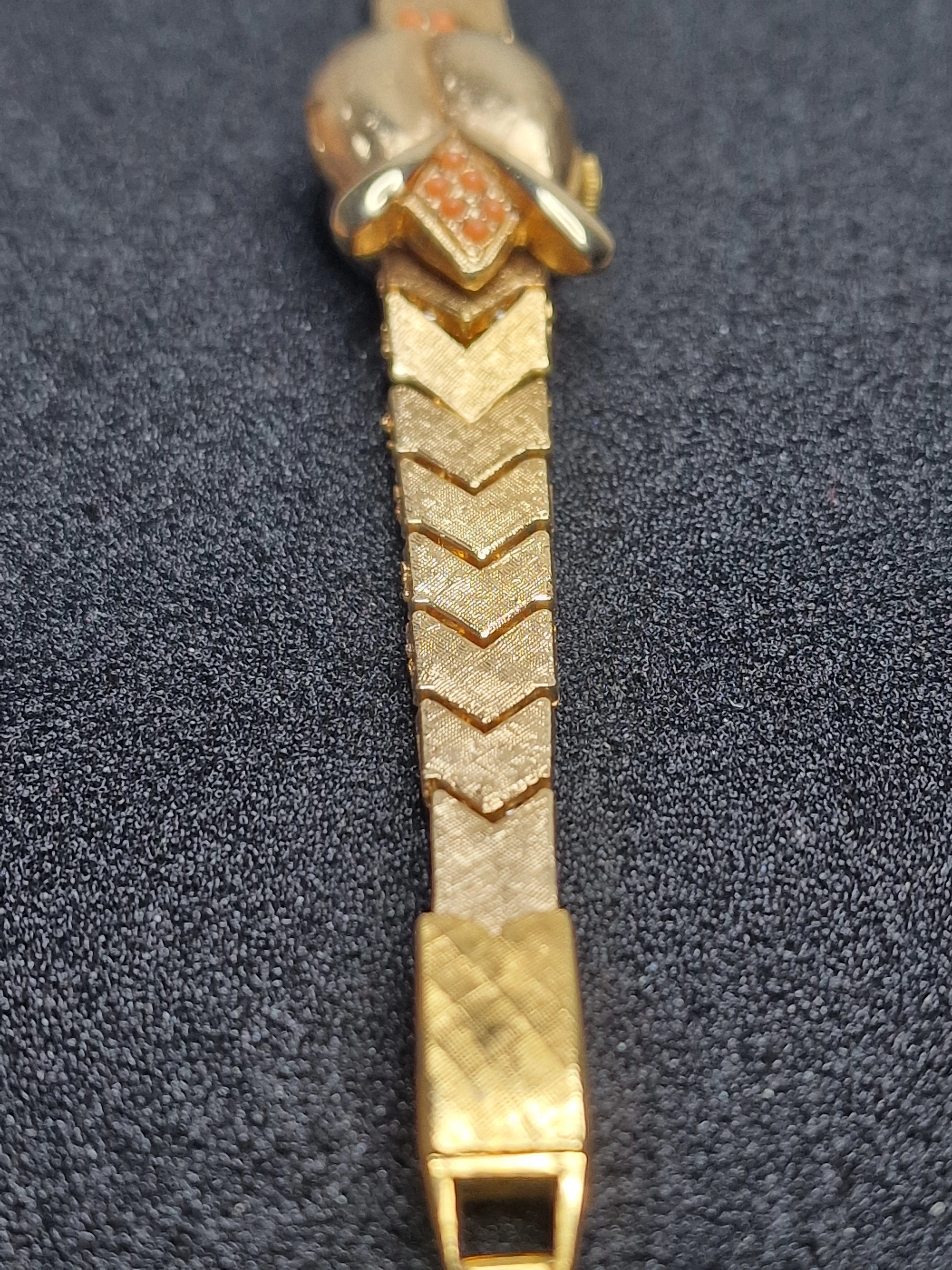 Vintage Ladies’ Jewelry Watch – SAMBA De Luxe – Hand-Wound – Swiss Made – 1960s – NOS 14