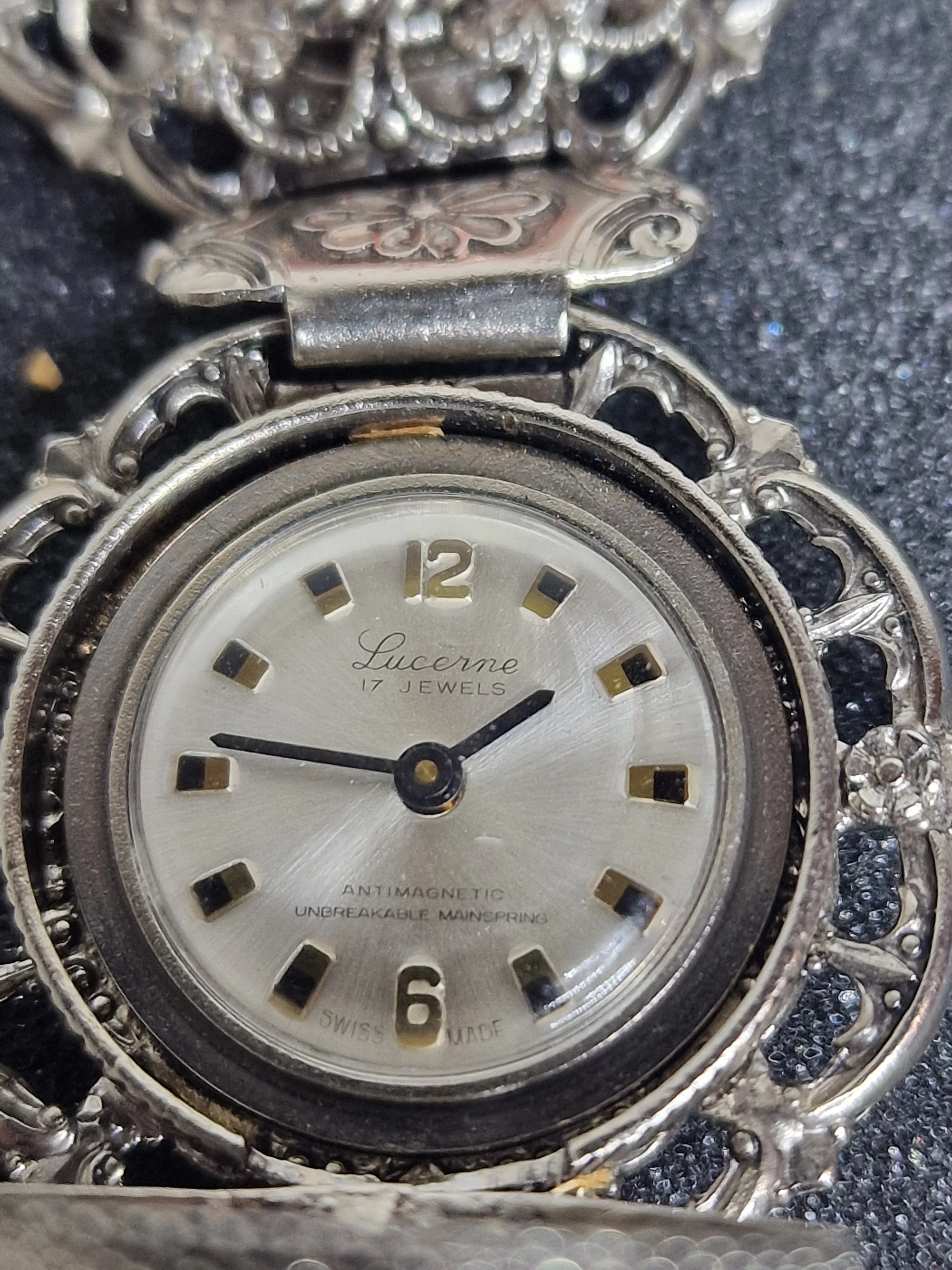 Vintage Ladies' Jewelry Watch "LUCERNE" – Swiss Made, Hand-Wound, Late 1960s 4