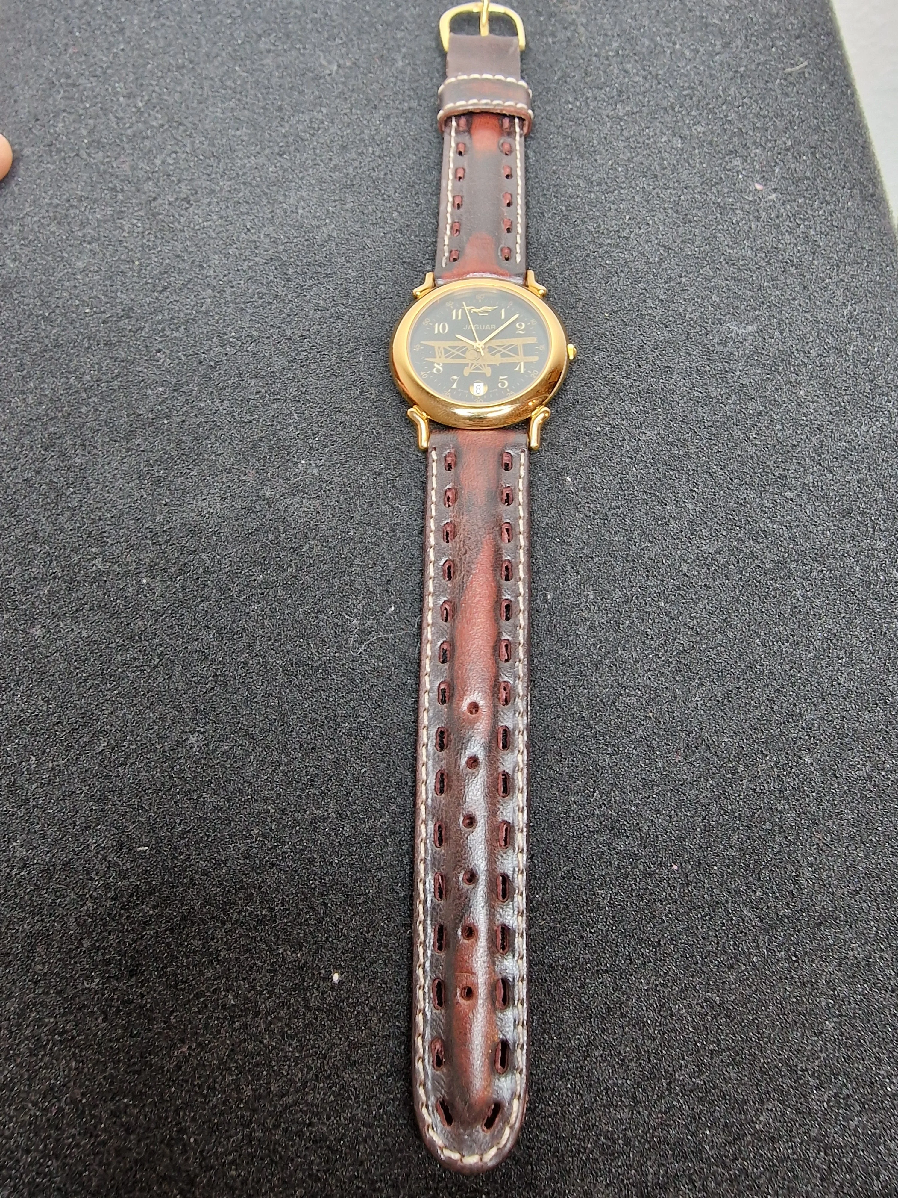 Vintage Men’s Watch – JAGUAR – Quartz ETA Movement – Swiss Made – 1980s – 35 x 41mm 8