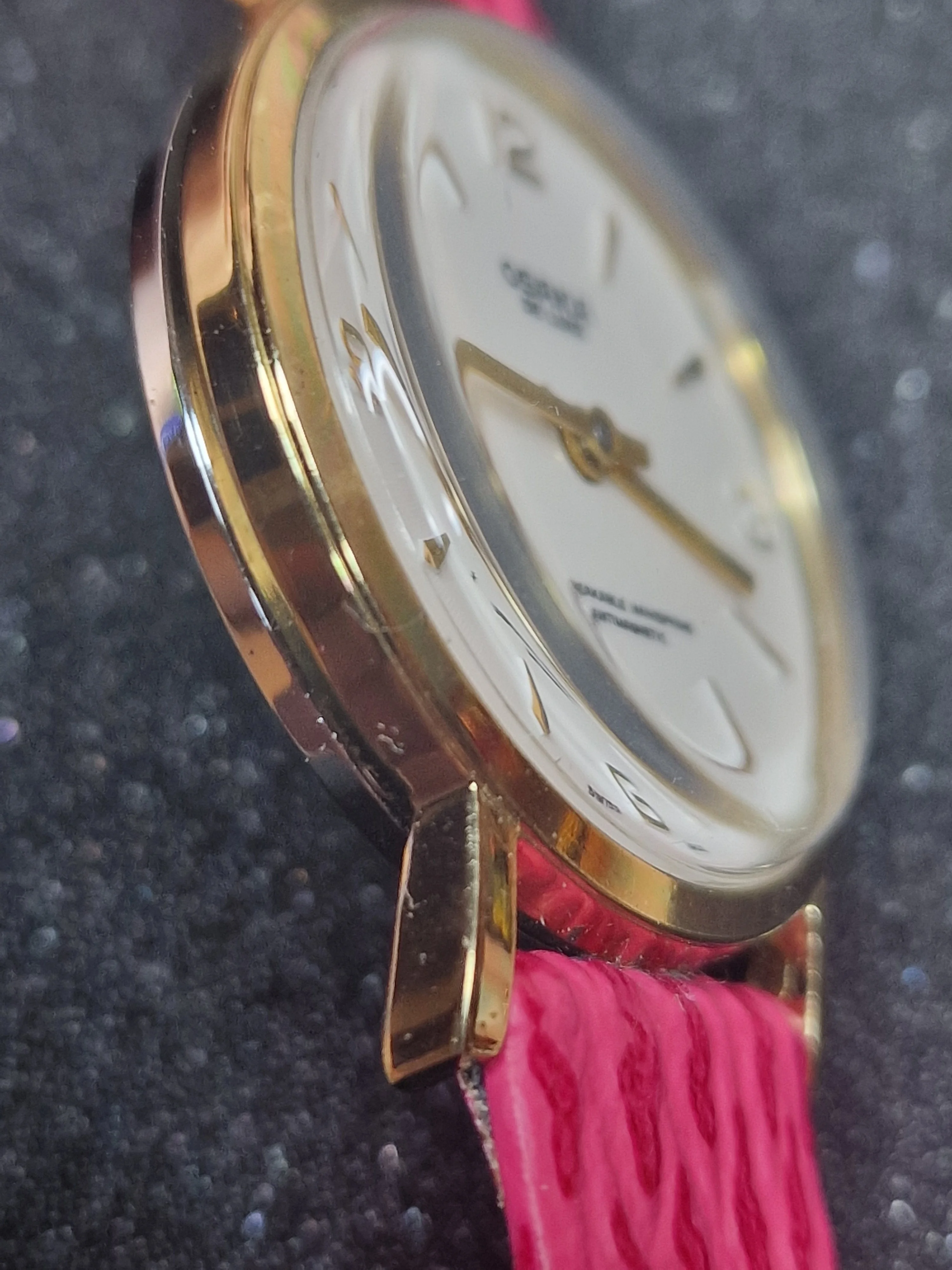 Old Vintage Watch OSAKA De Luxe from the 60s-70s, with Hand-Wound Movement 7