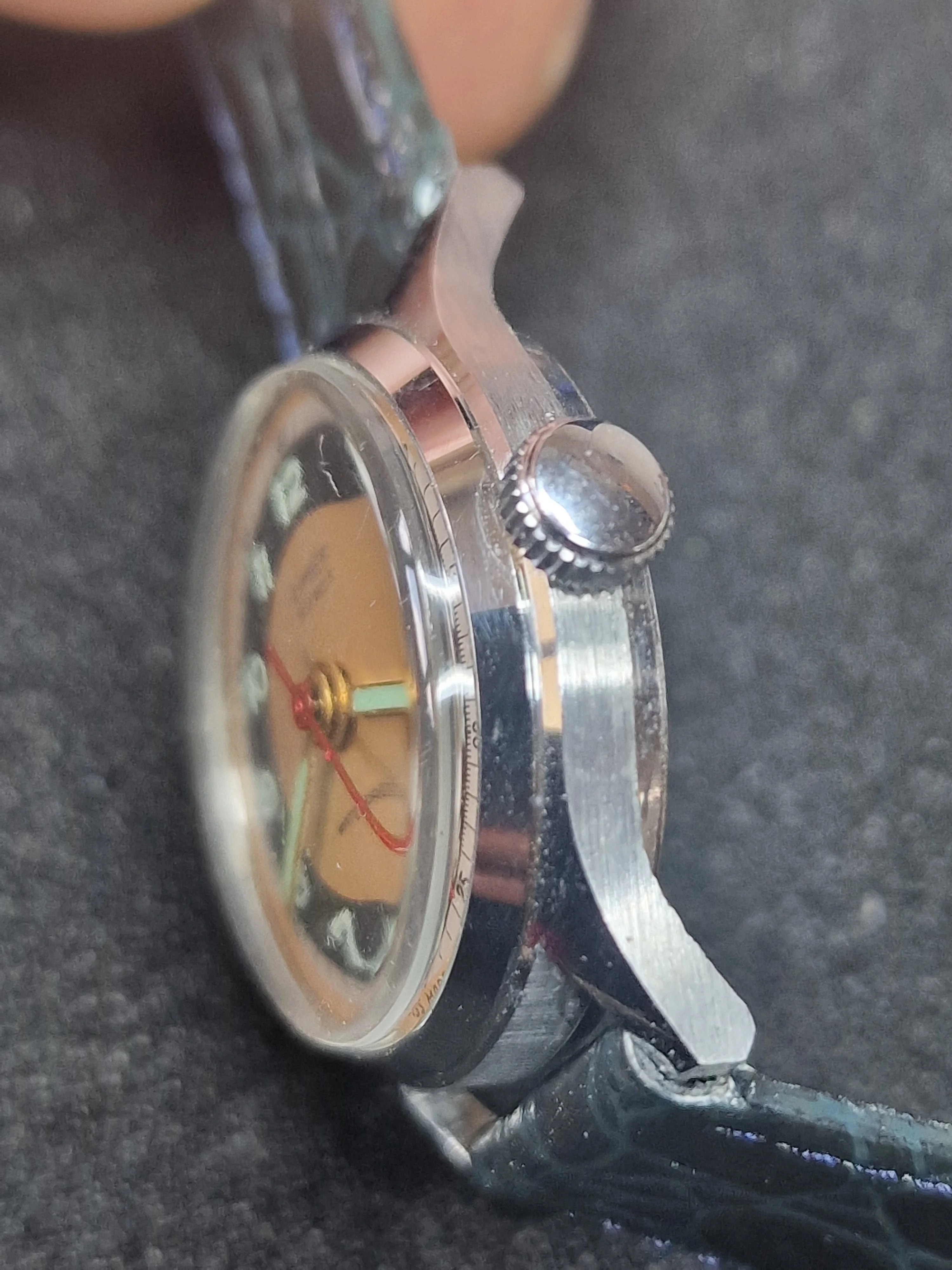 Cimier Vintage Military-Style Watch – 15 Jewels – Swiss Made 🇨🇭 - 3