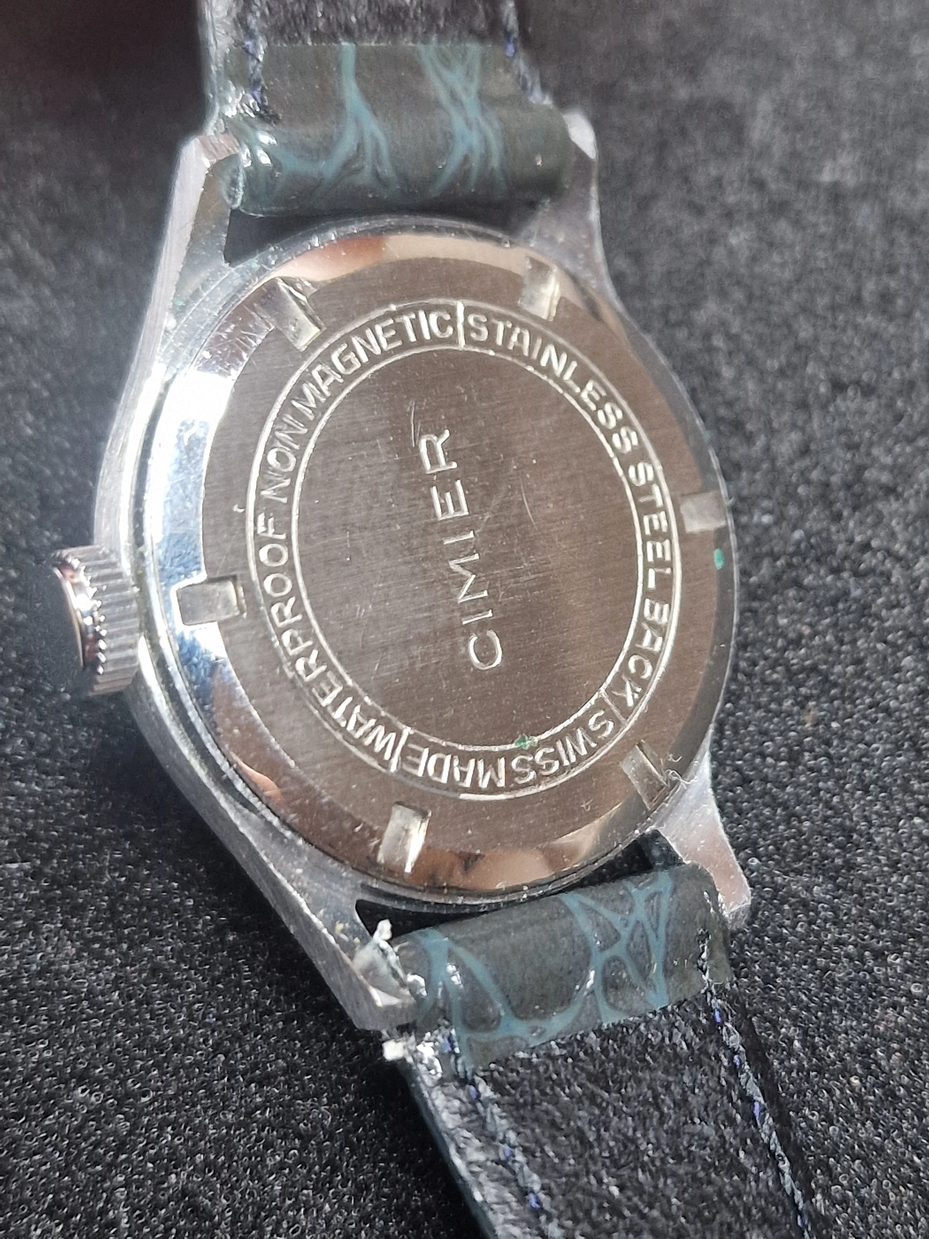 Cimier Vintage Military-Style Watch – 15 Jewels – Swiss Made 🇨🇭 - 4