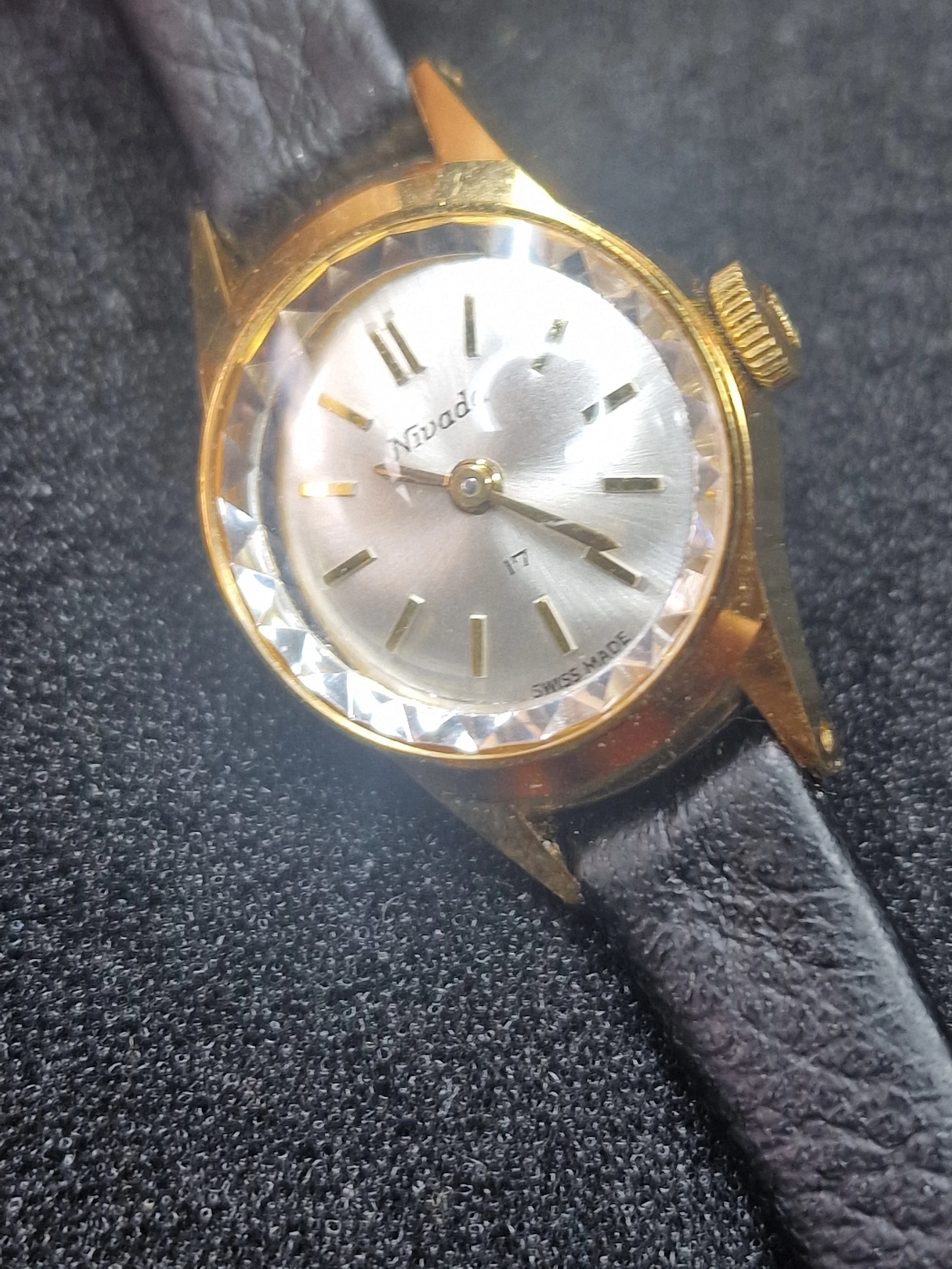 Vintage Ladies' Watch Nivada, 17mm, Art Deco Style – Unworn 4