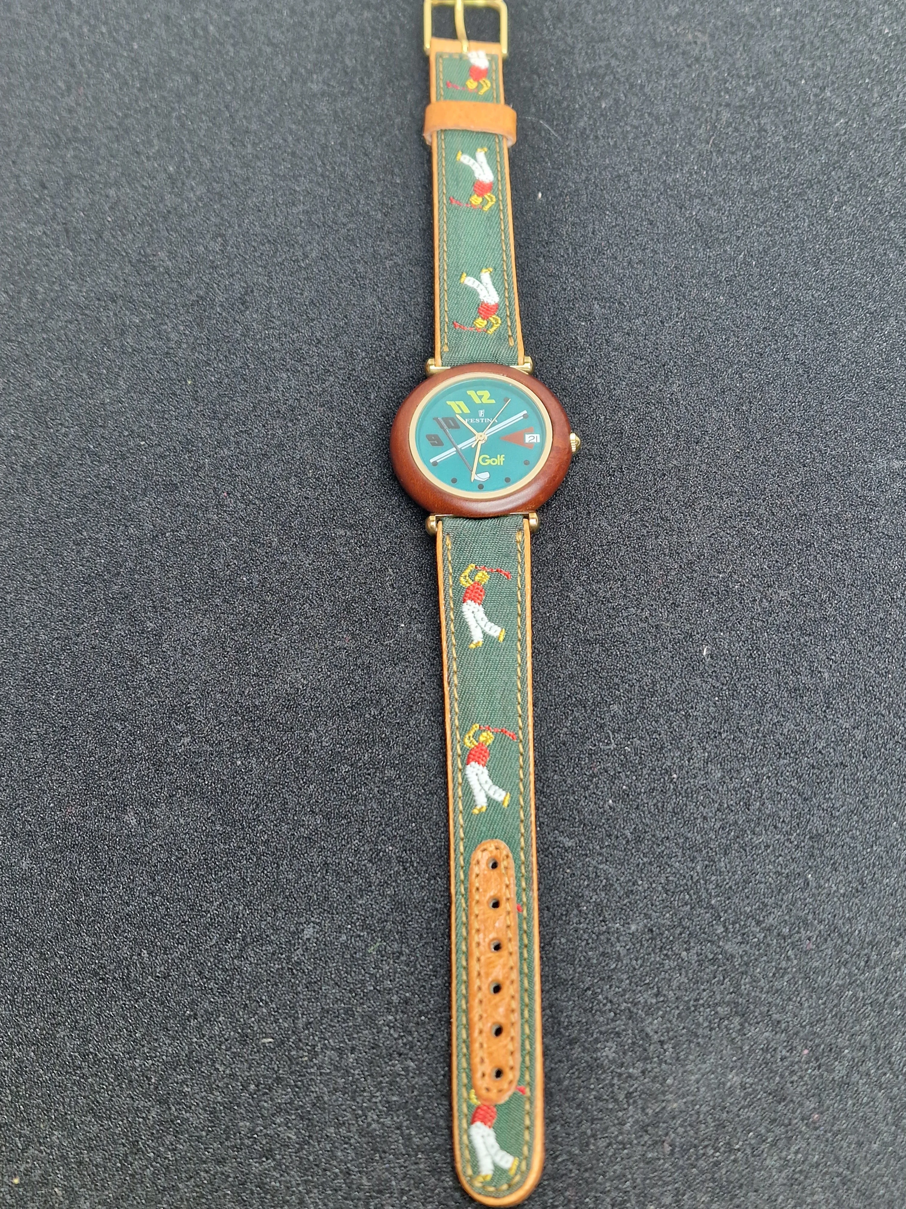 Vintage Unisex Watch – FESTINA – Quartz Movement – Swiss Made – 1980s–90s – 32mm – NOS